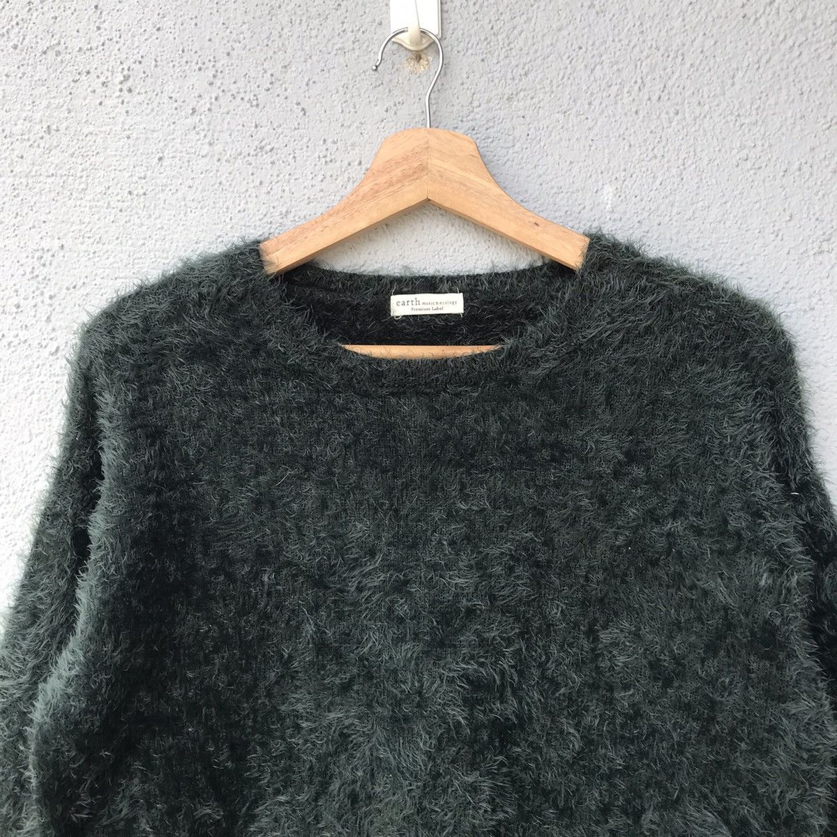 Aran Isles Knitwear Vintage Japanese Brand Shaggy Fur Mohair Sweater Knitwear Size US M / EU 48-50 / 2 - 2 Thumbnail