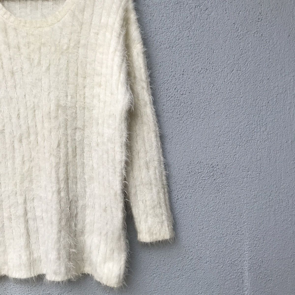 Aran Isles Knitwear Ray Cassin Favori Shag Shaggy Fur Mohair Knitwear Size US L / EU 52-54 / 3 - 5 Thumbnail