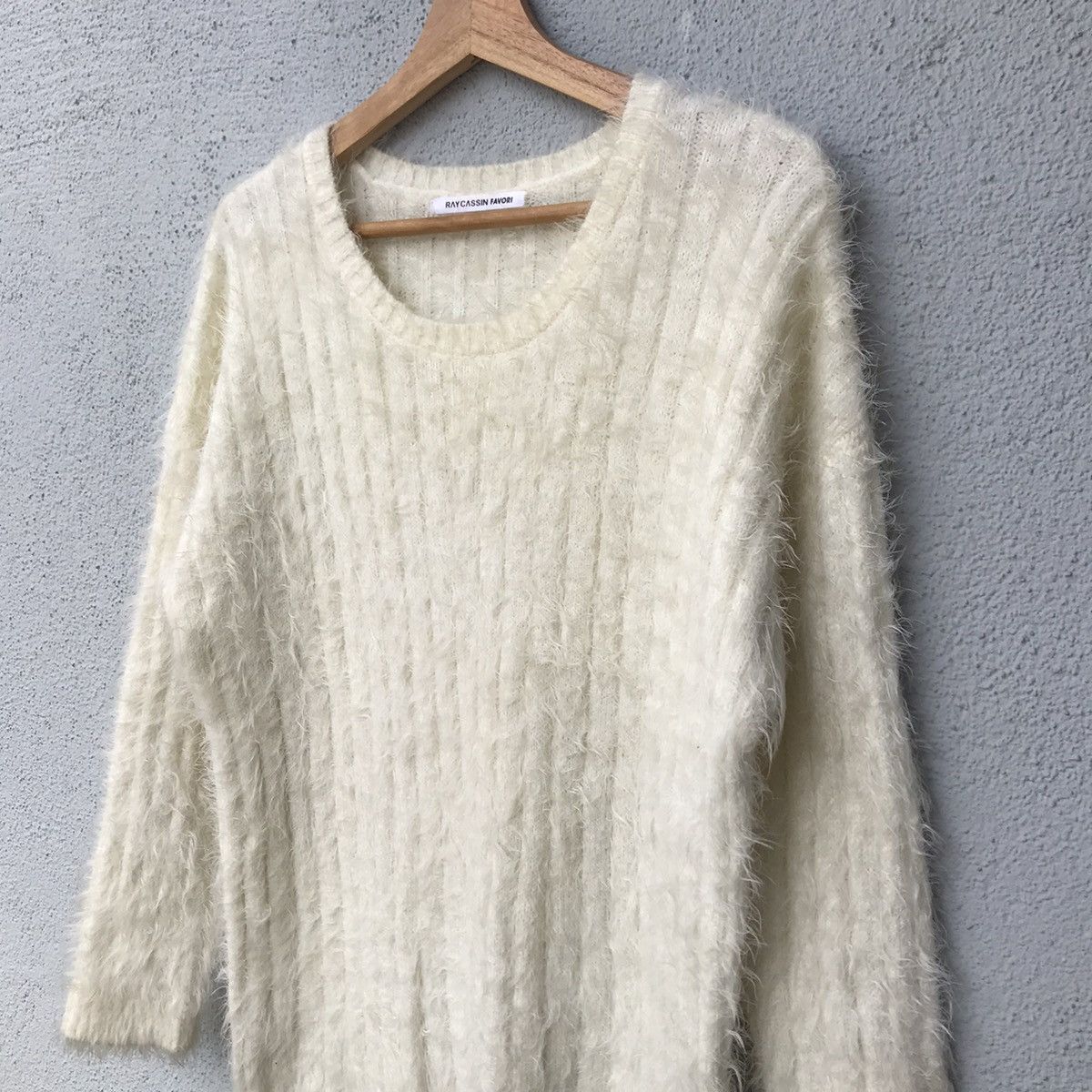 Aran Isles Knitwear Ray Cassin Favori Shag Shaggy Fur Mohair Knitwear Size US L / EU 52-54 / 3 - 7 Thumbnail