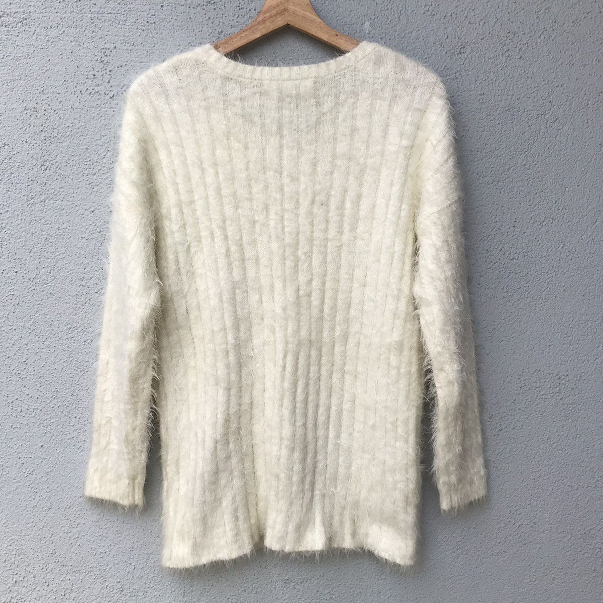 Aran Isles Knitwear Ray Cassin Favori Shag Shaggy Fur Mohair Knitwear Size US L / EU 52-54 / 3 - 11 Thumbnail