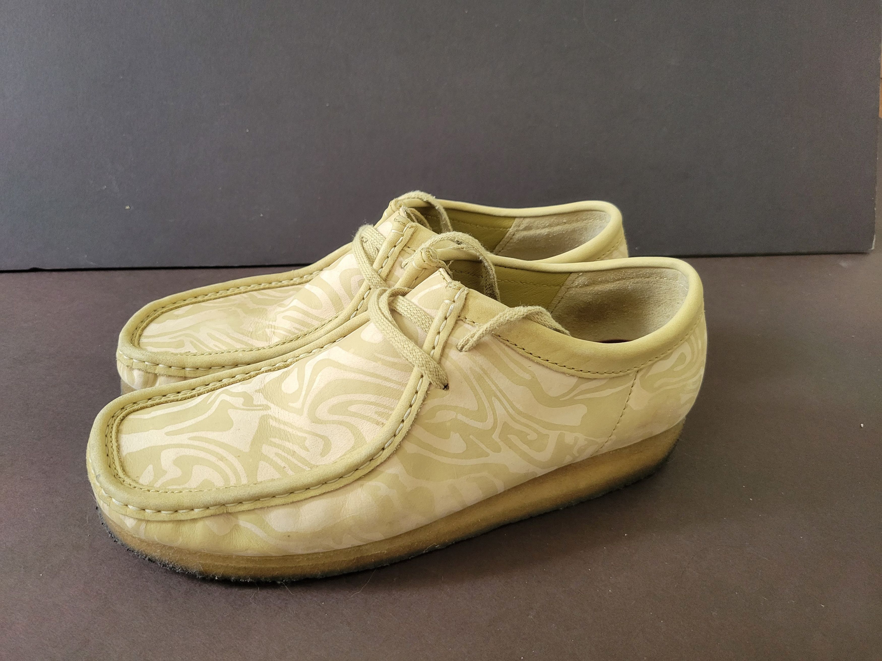 Clarks × Wu Tang Clan Wu Wear x Clarks Originals Wallabee (Maple) Grailed