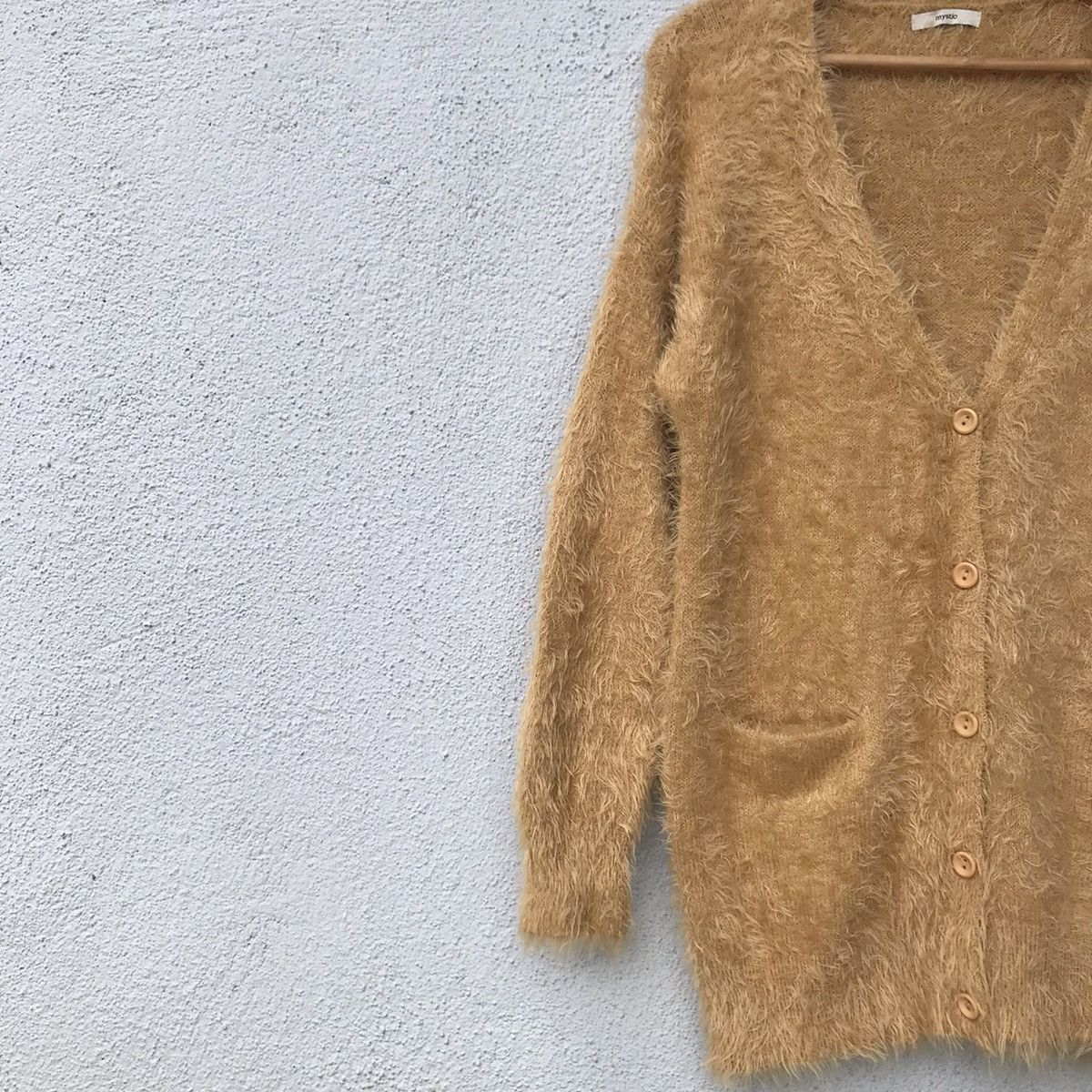Aran Isles Knitwear Mystic Soft Fur Shag Shaggy Mohair Knitwear Cardigan Size US M / EU 48-50 / 2 - 4 Thumbnail