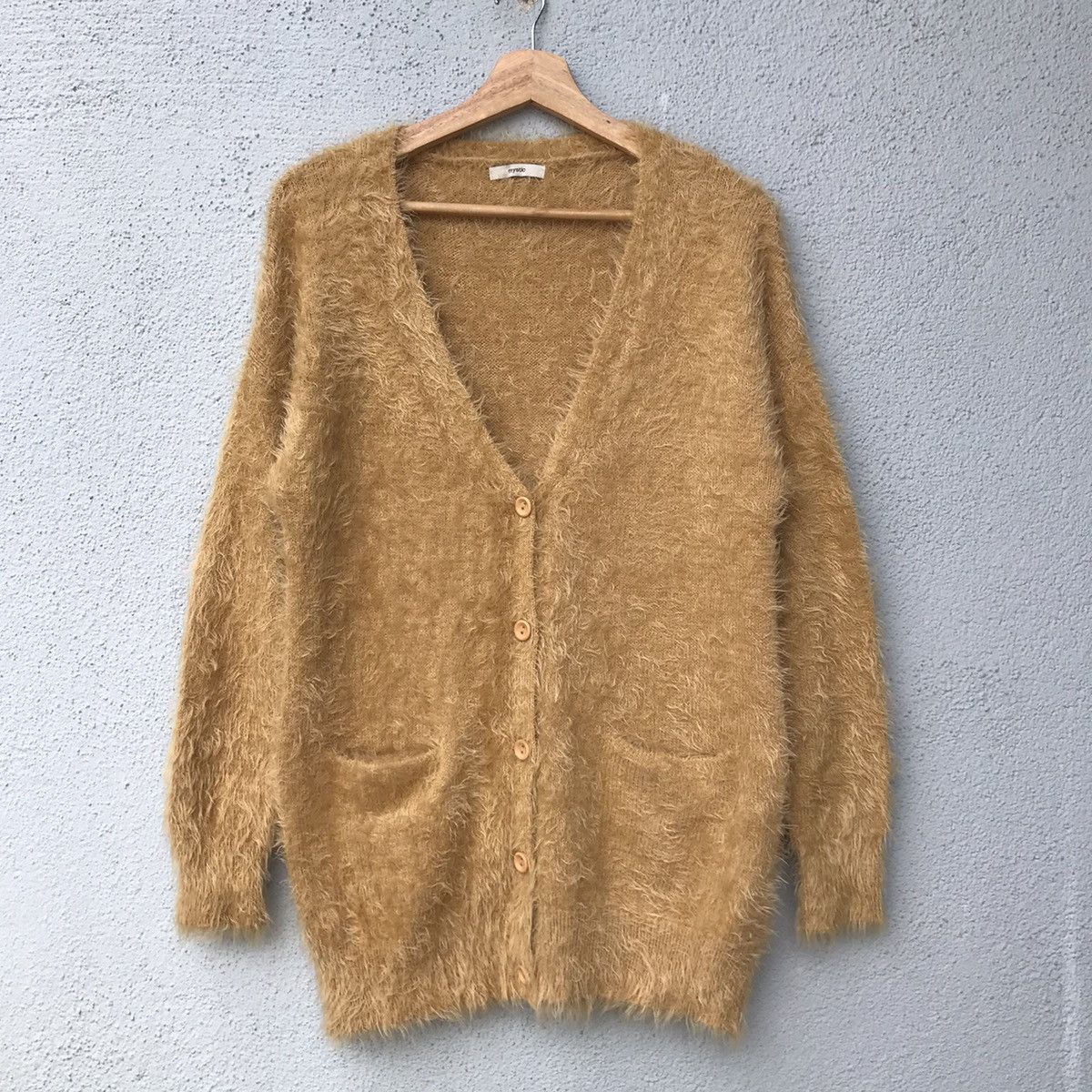 Aran Isles Knitwear Mystic Soft Fur Shag Shaggy Mohair Knitwear Cardigan Size US M / EU 48-50 / 2 - 1 Thumbnail