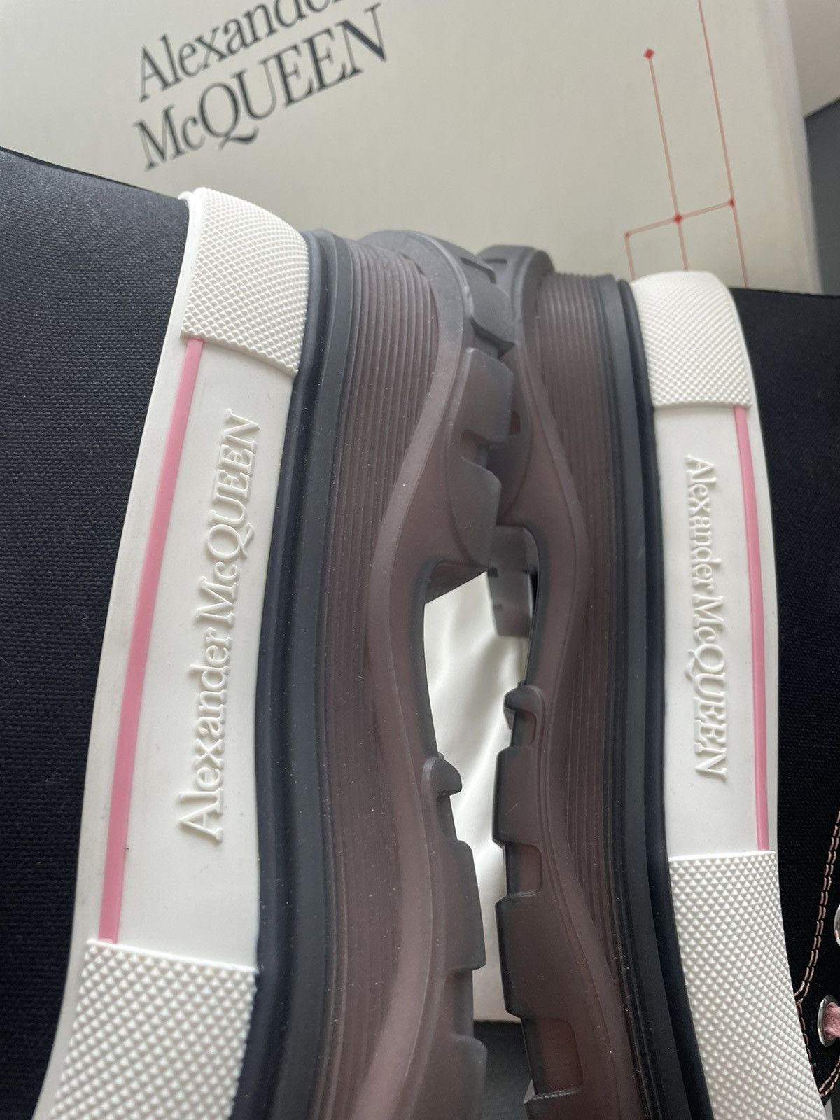 Alexander McQueen × MCQ Super Rare Limited Edition Runway Brand New Rare Tread Boots Size US 9.5 / EU 42-43 - 8 Thumbnail