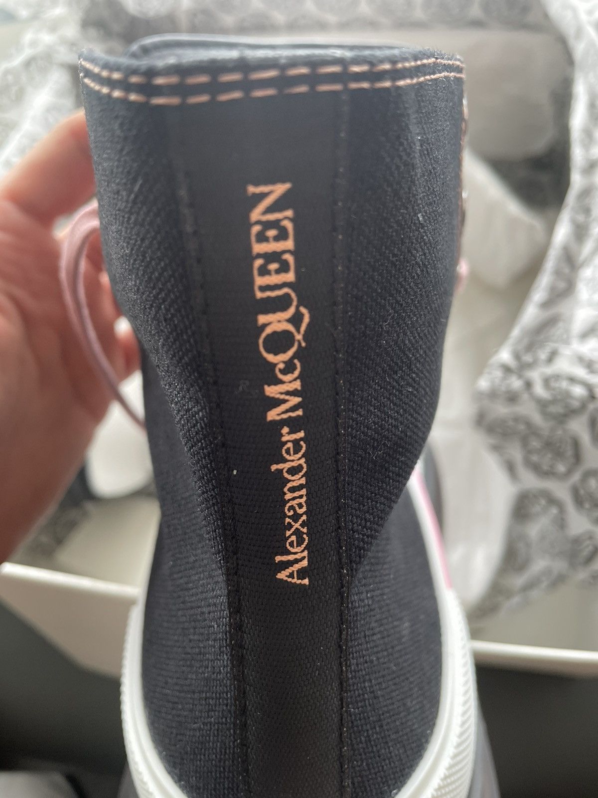 Alexander McQueen × MCQ Super Rare Limited Edition Runway Brand New Rare Tread Boots Size US 9.5 / EU 42-43 - 25 Thumbnail