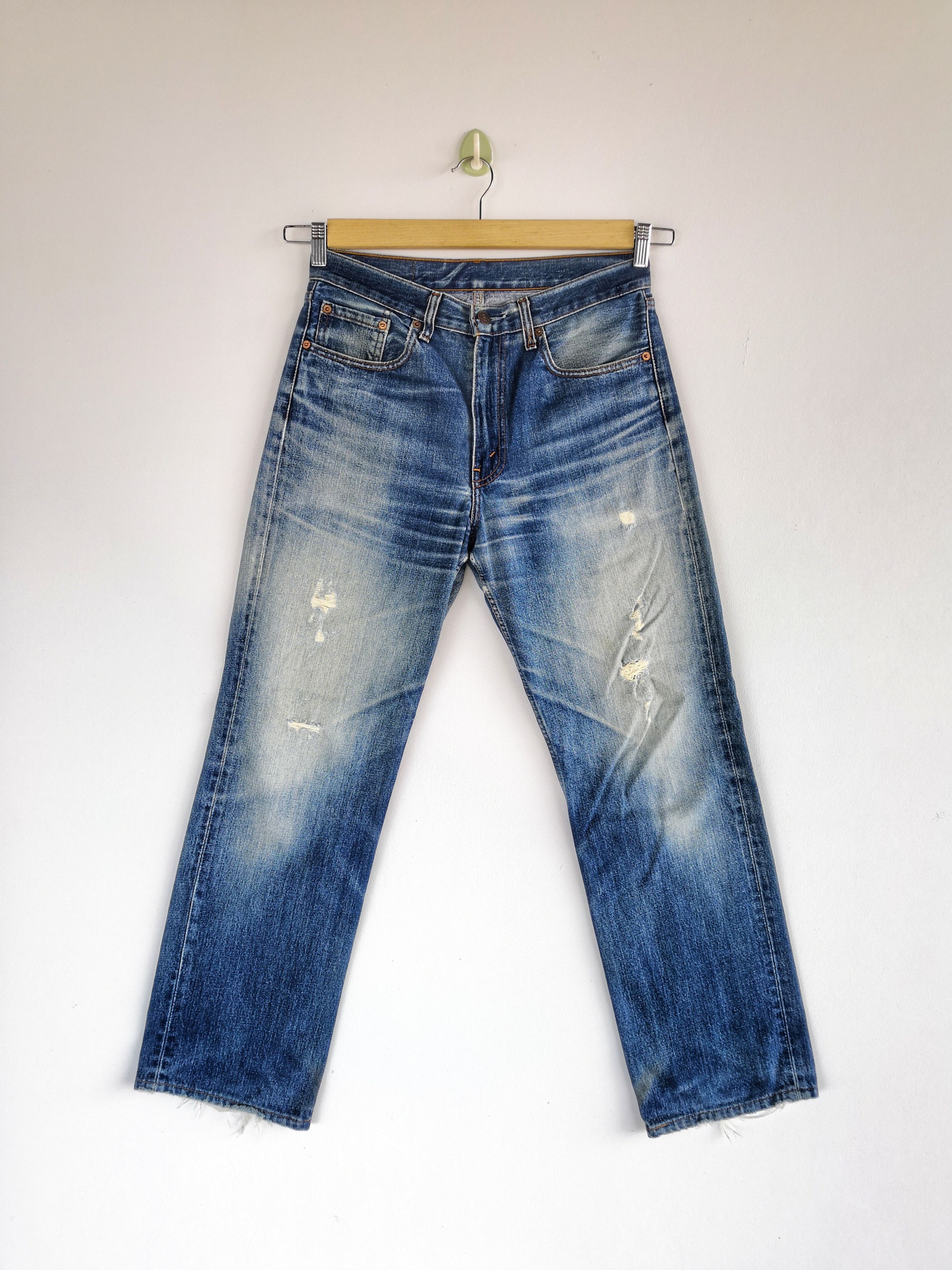 image of Levis Jeans Distressed Levis 508 Denim Pants, Men's (Size 30)