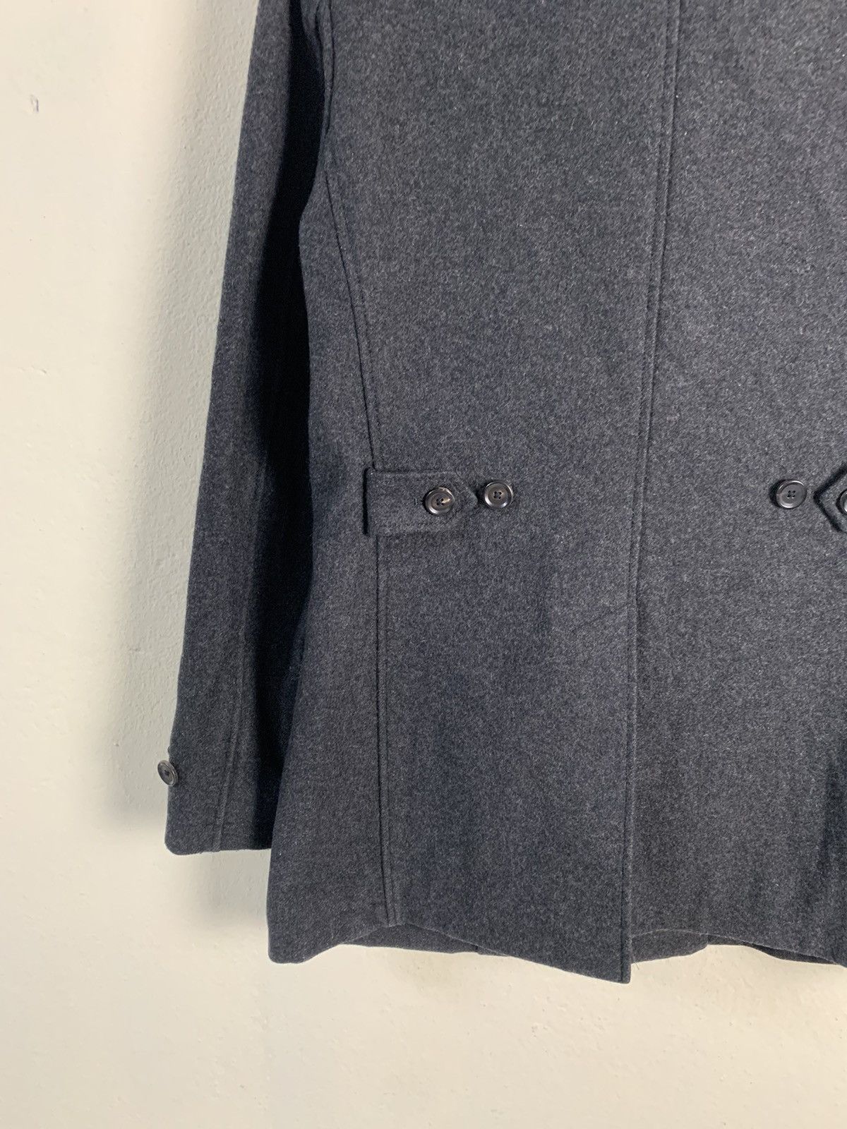Katharine Hamnett London Katherine Hammett London Wool Hoodie Jacket Size US M / EU 48-50 / 2 - 10 Thumbnail