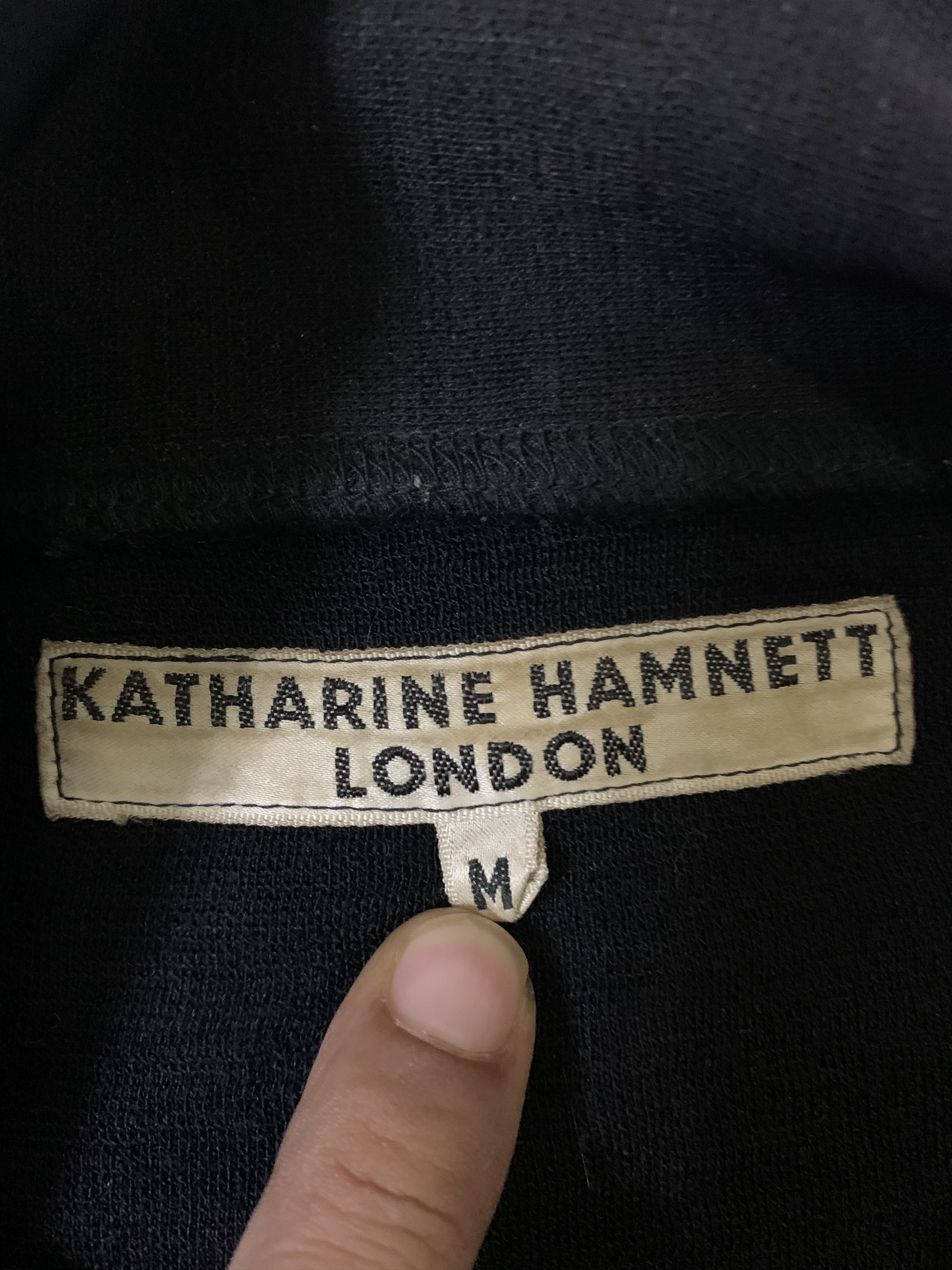 Katharine Hamnett London Katherine Hamnett Zipper Sweater Jacket Size US M / EU 48-50 / 2 - 5 Thumbnail