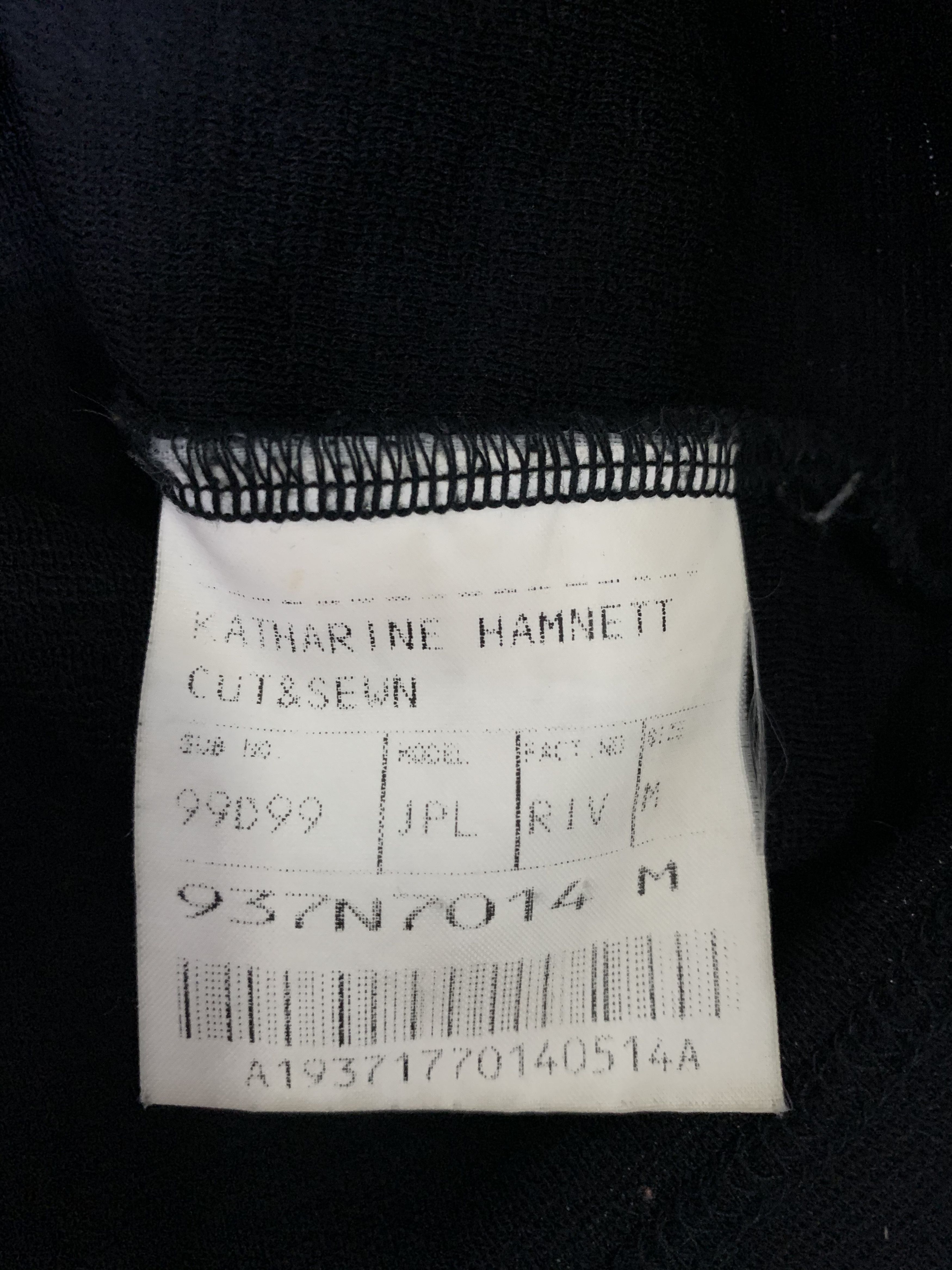 Katharine Hamnett London Katherine Hamnett Zipper Sweater Jacket Size US M / EU 48-50 / 2 - 6 Thumbnail