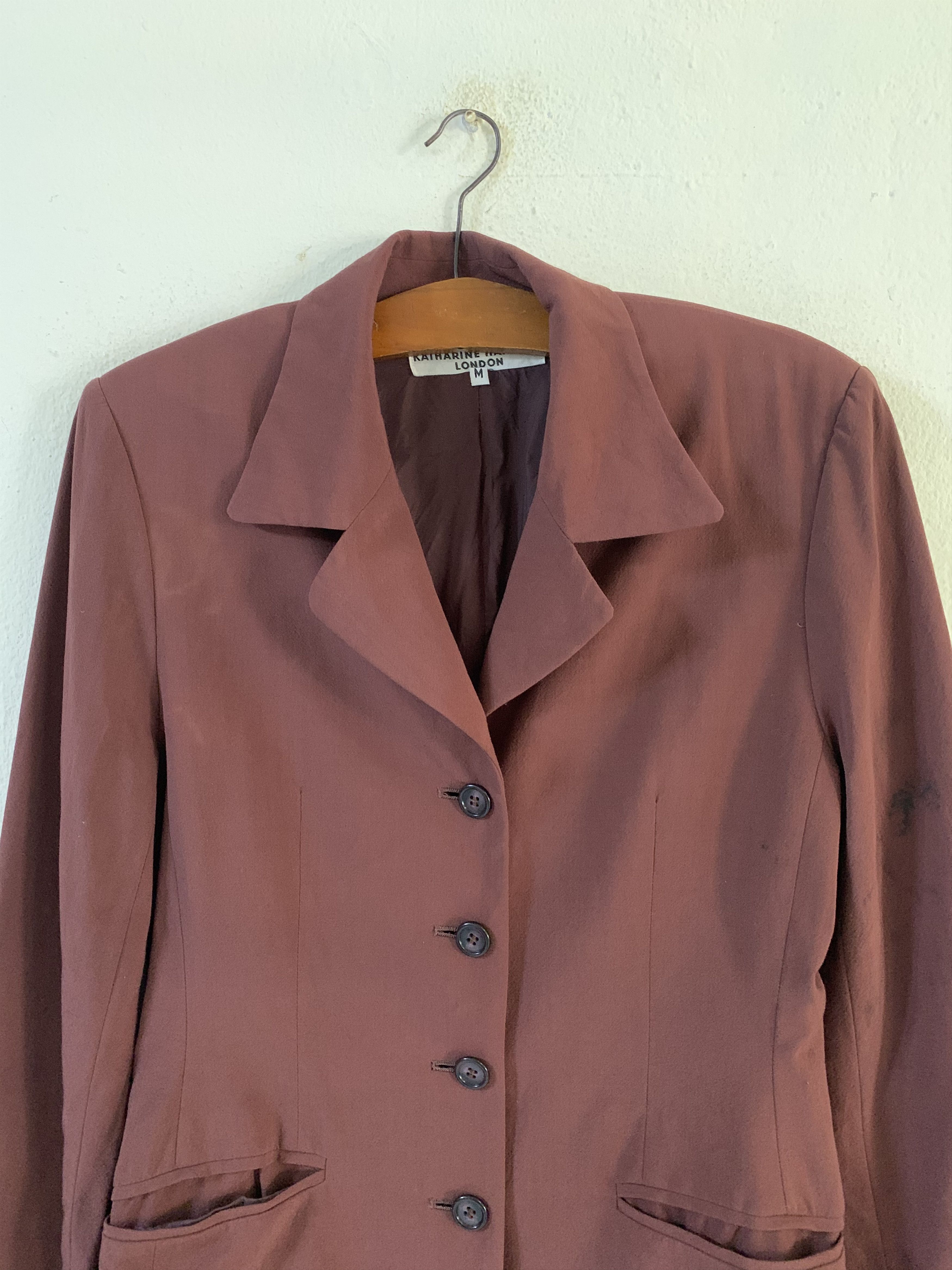 Katharine Hamnett London Katherine Hamnet Women Blazer Jacket #cw21 Size M / US 6-8 / IT 42-44 - 4 Thumbnail