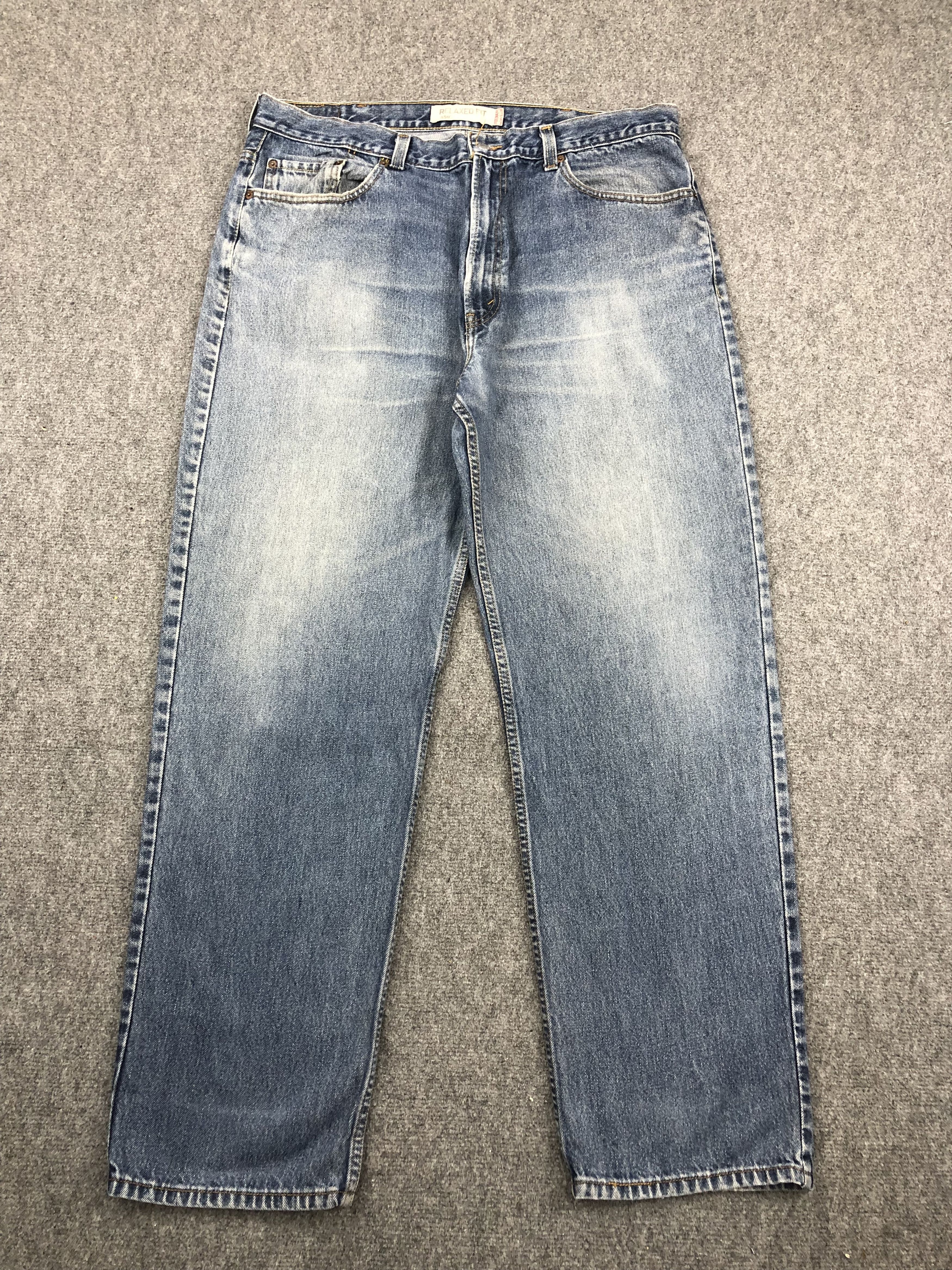 Vintage Levis 550 Faded Blue Jeans DPP0239