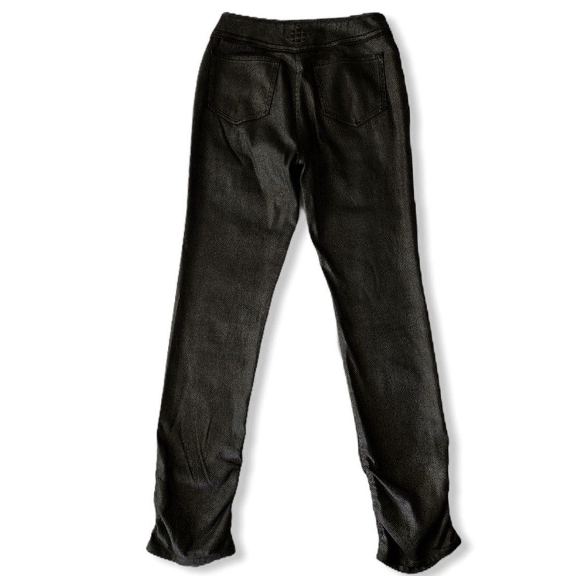 Chanel Chanel Metallic Ruched Jeans Size 26" / US 2 / IT 38 - 3 Thumbnail