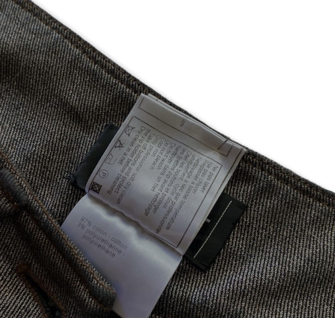 Chanel Chanel Metallic Ruched Jeans Size 26" / US 2 / IT 38 - 10 Thumbnail
