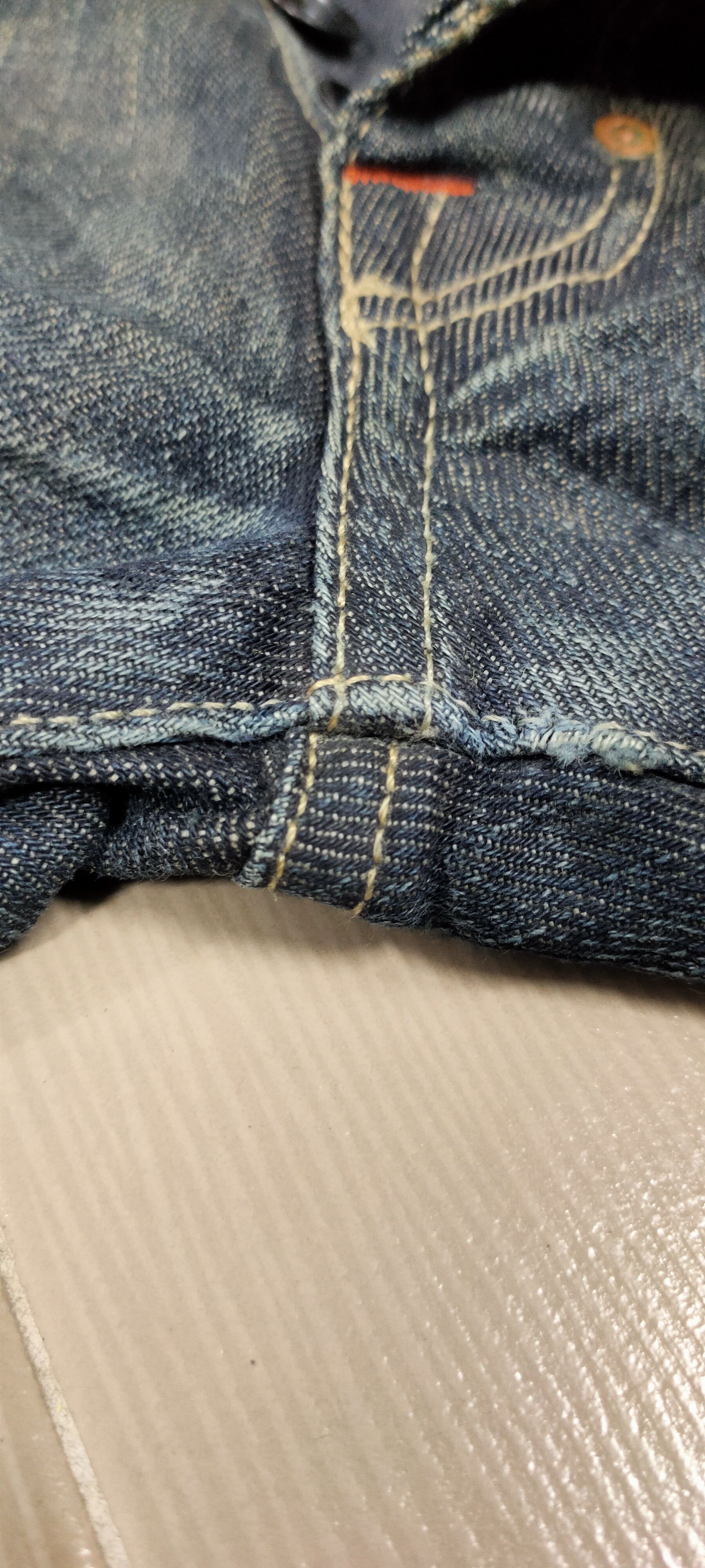 G-Star G star raw original button denim jeans vintage distressed Size US 32 / EU 48 - 5 Thumbnail