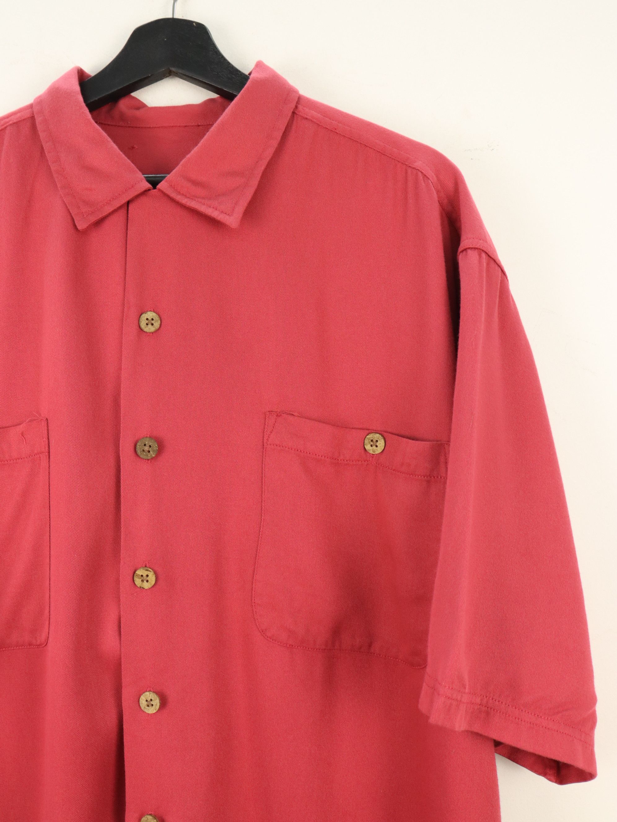 Tommy Bahama Tommy Bahama Embroidery Rayon Hawaiian Shirt Size US XXL / EU 58 / 5 - 6 Thumbnail