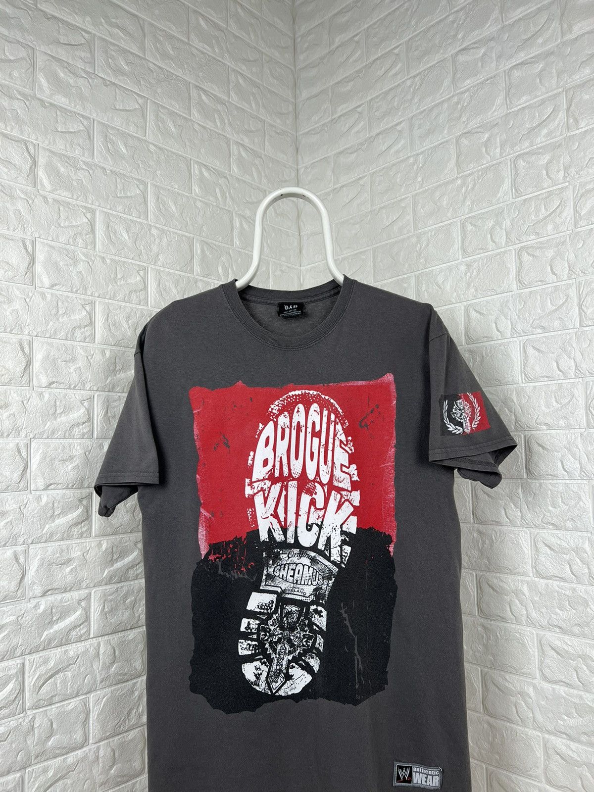 Vintage × WWE × WWF Wwe Wwf wrestling Sheamus Shirt Size US M / EU 48-50 / 2 - 2 Thumbnail