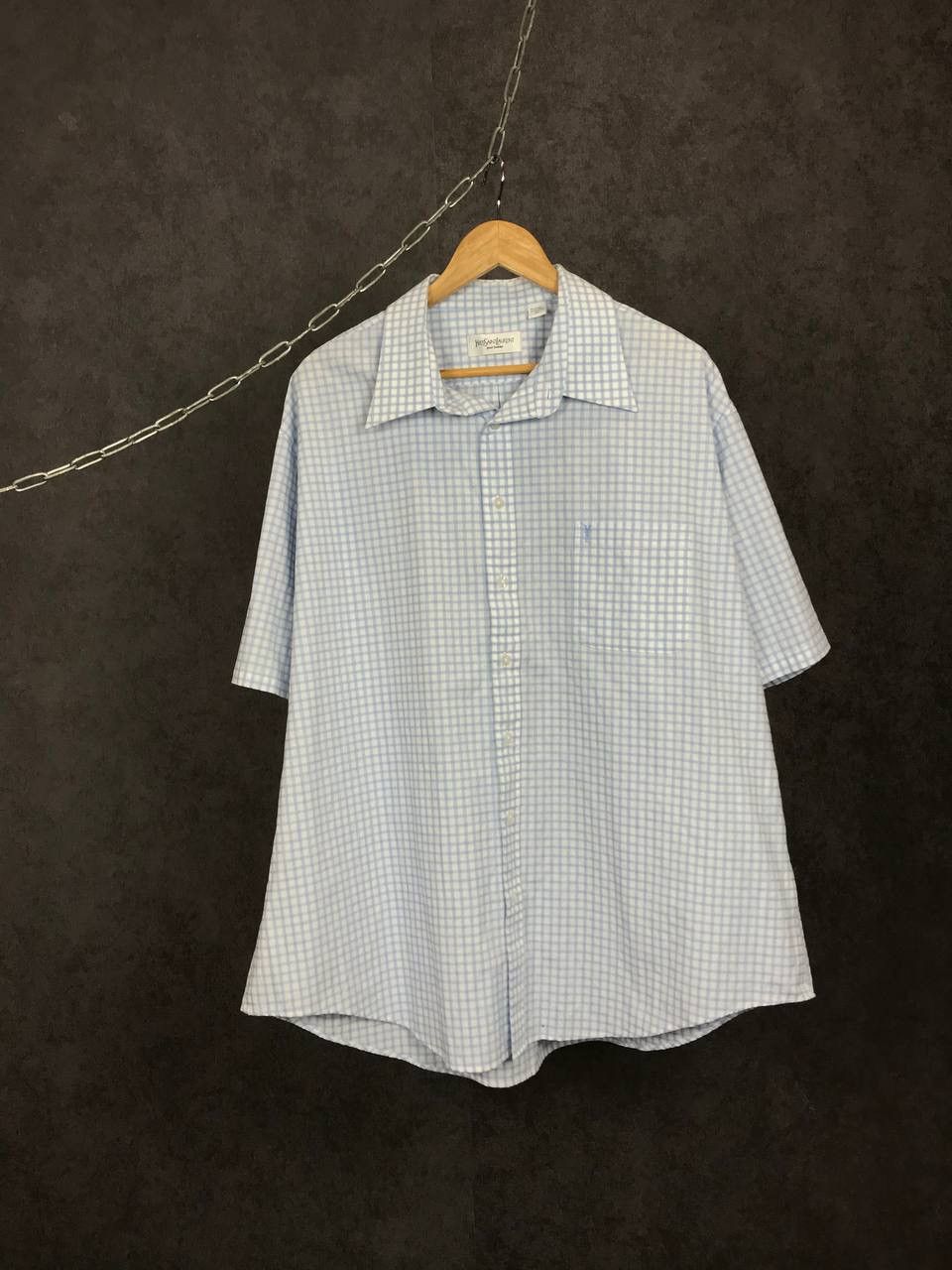 Yves Saint Laurent YSL Yves Saint Laurent luxury streetwear vintage shirt Size US XXL / EU 58 / 5 - 1 Thumbnail
