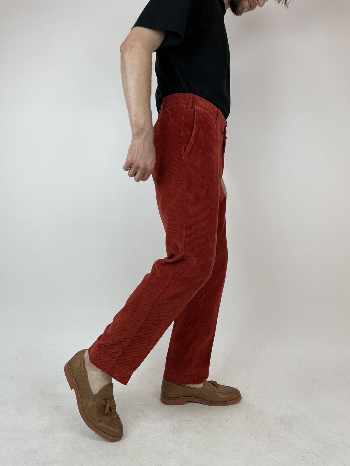 Luchiano Visconti VISCONTI velvet trousers Mens size 34 Size US 34 / EU 50 - 6 Thumbnail