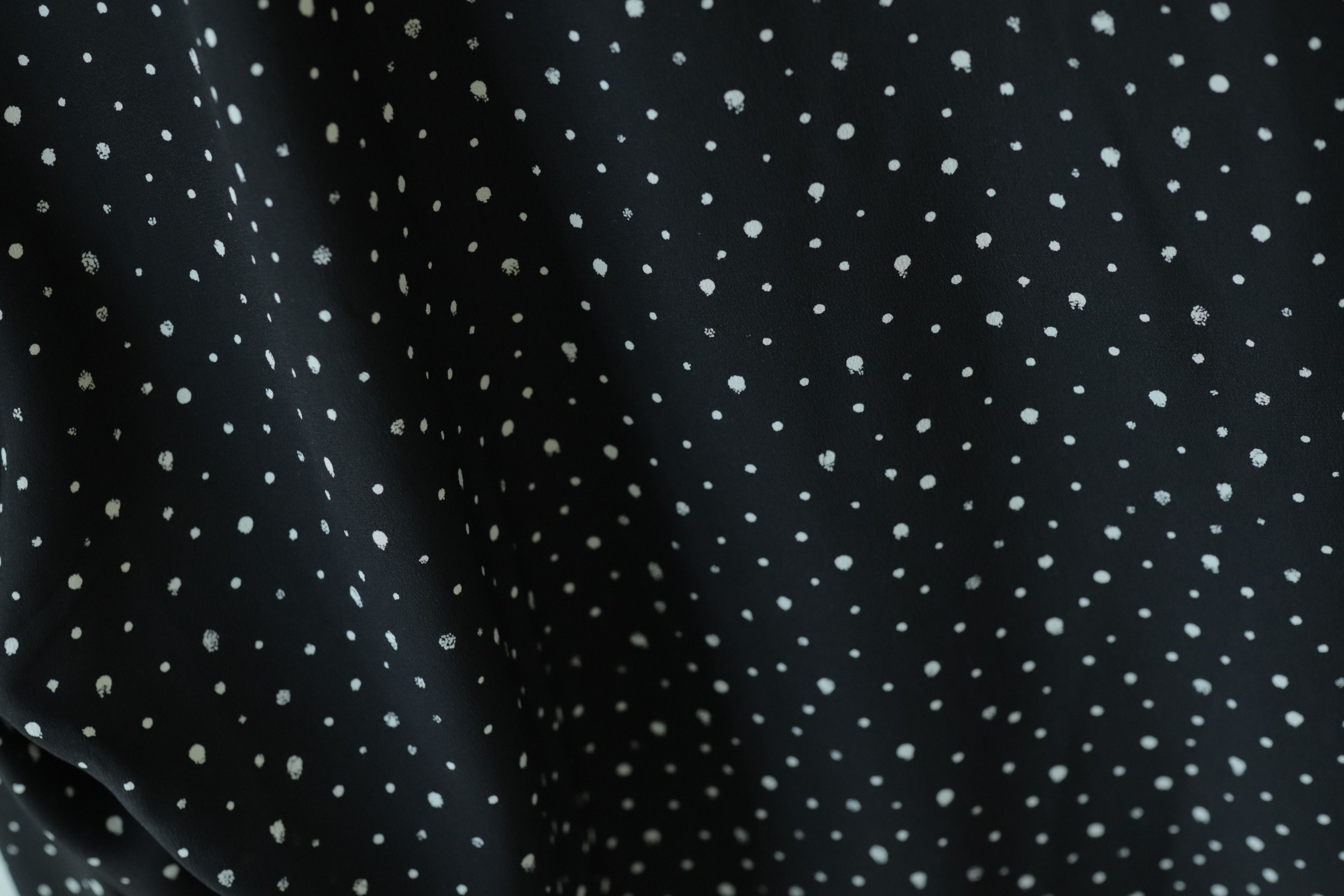 Hedi Slimane × Saint Laurent Paris Black silk dot shirt Size US M / EU 48-50 / 2 - 3 Thumbnail