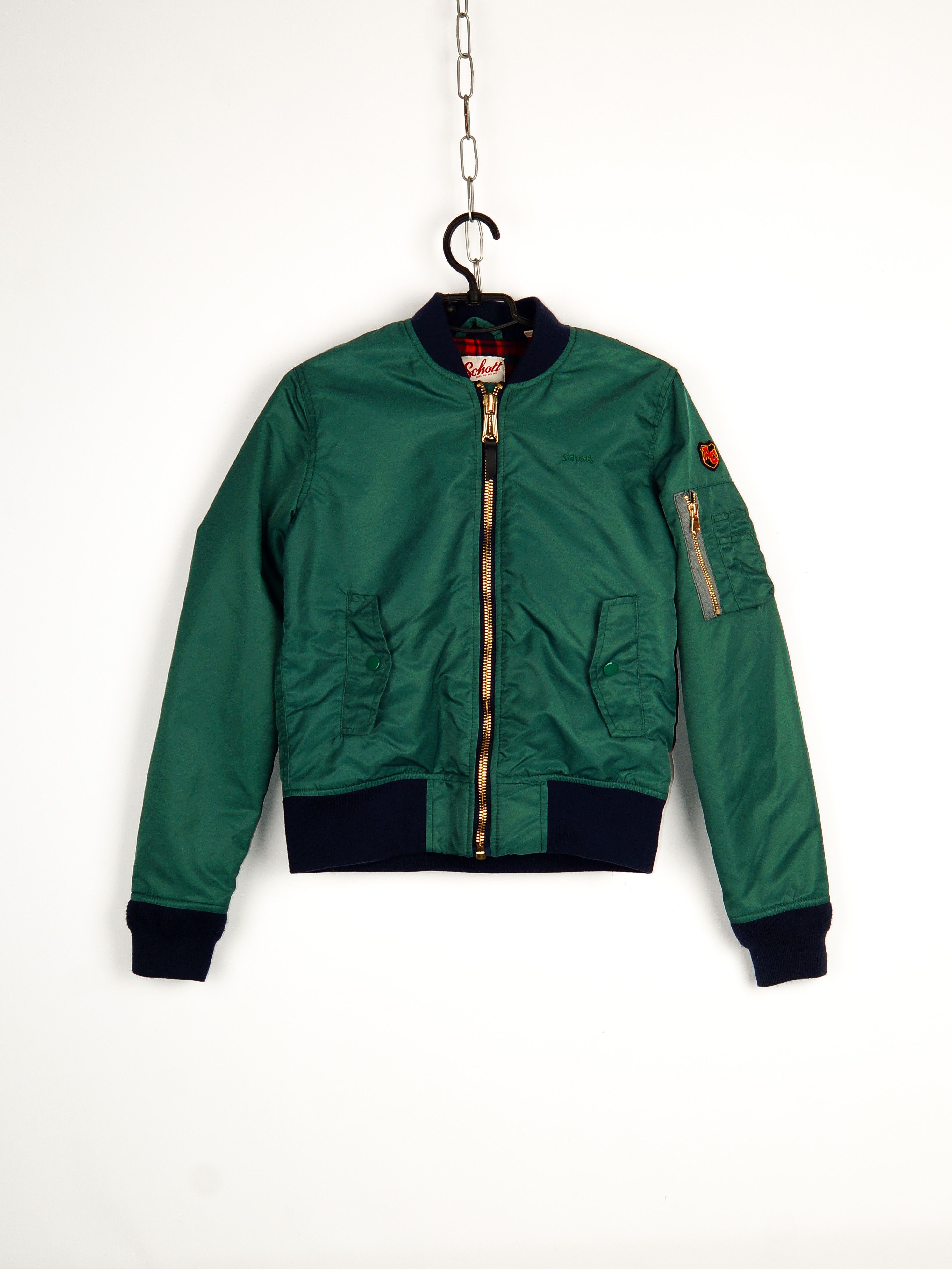 American College Schott Ac Bomber Jacket Schott American