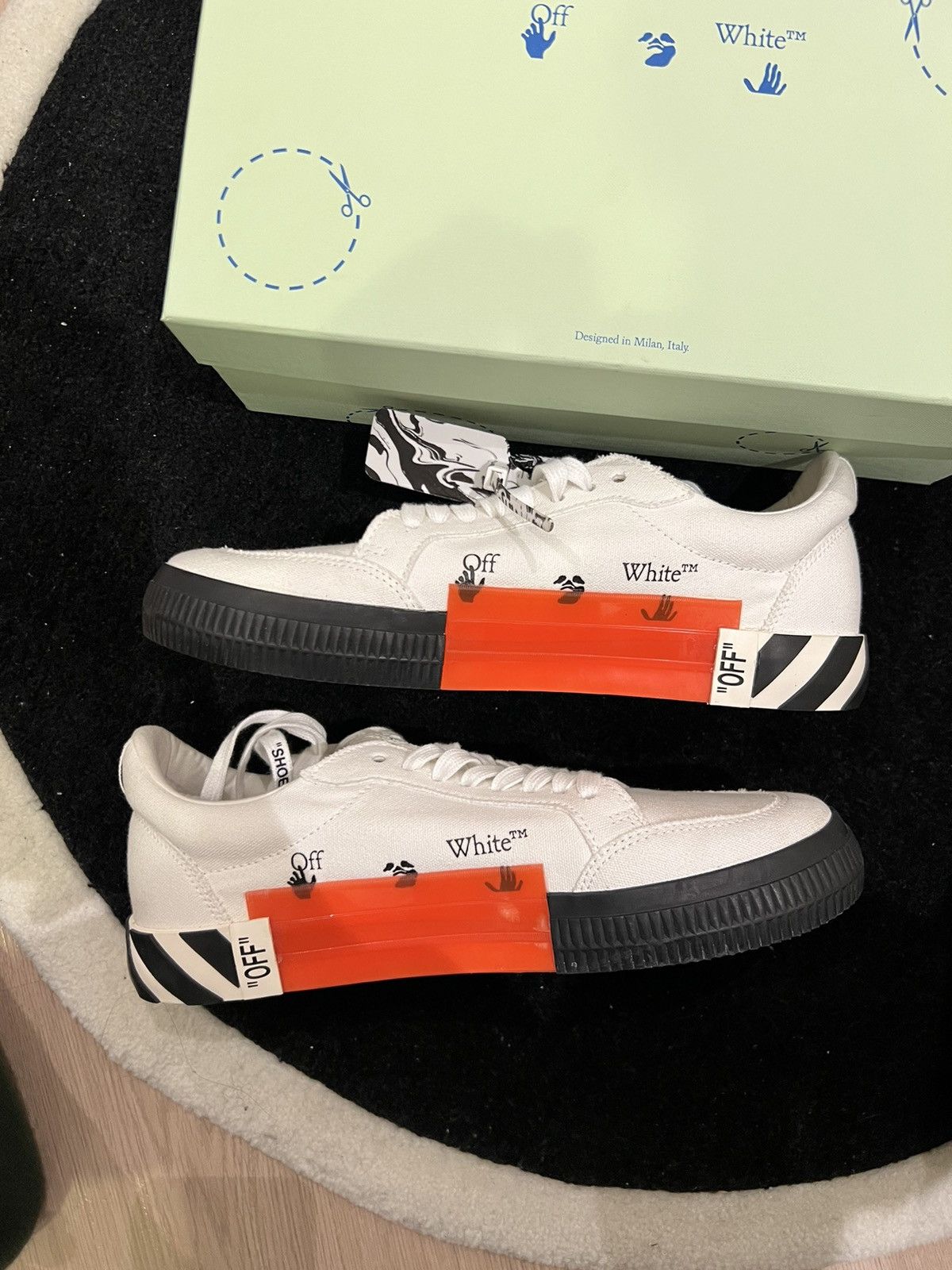 Off-White Off white Vulcanized low top Size US 10 / EU 43 - 1 Thumbnail