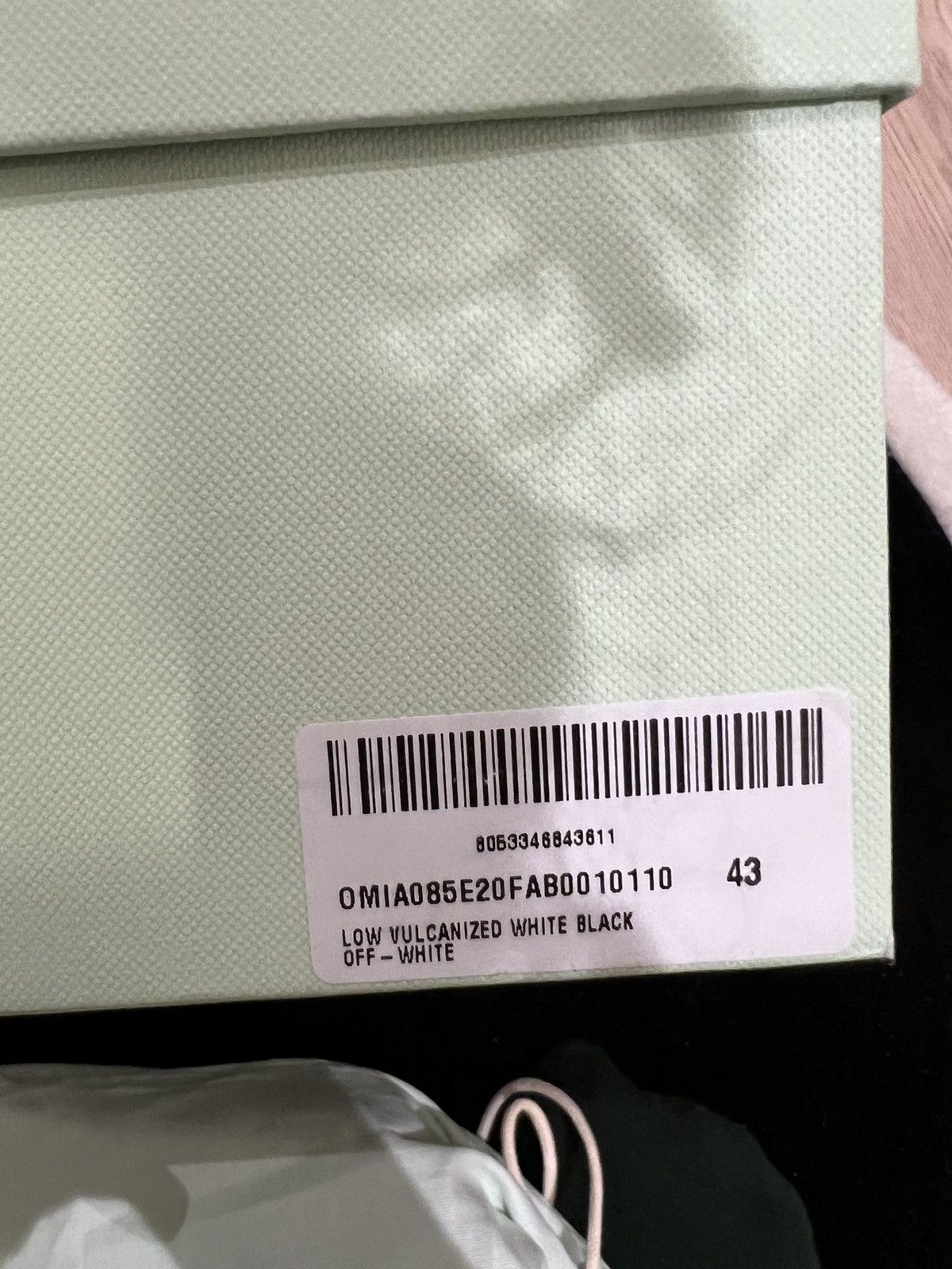 Off-White Off white Vulcanized low top Size US 10 / EU 43 - 11 Thumbnail