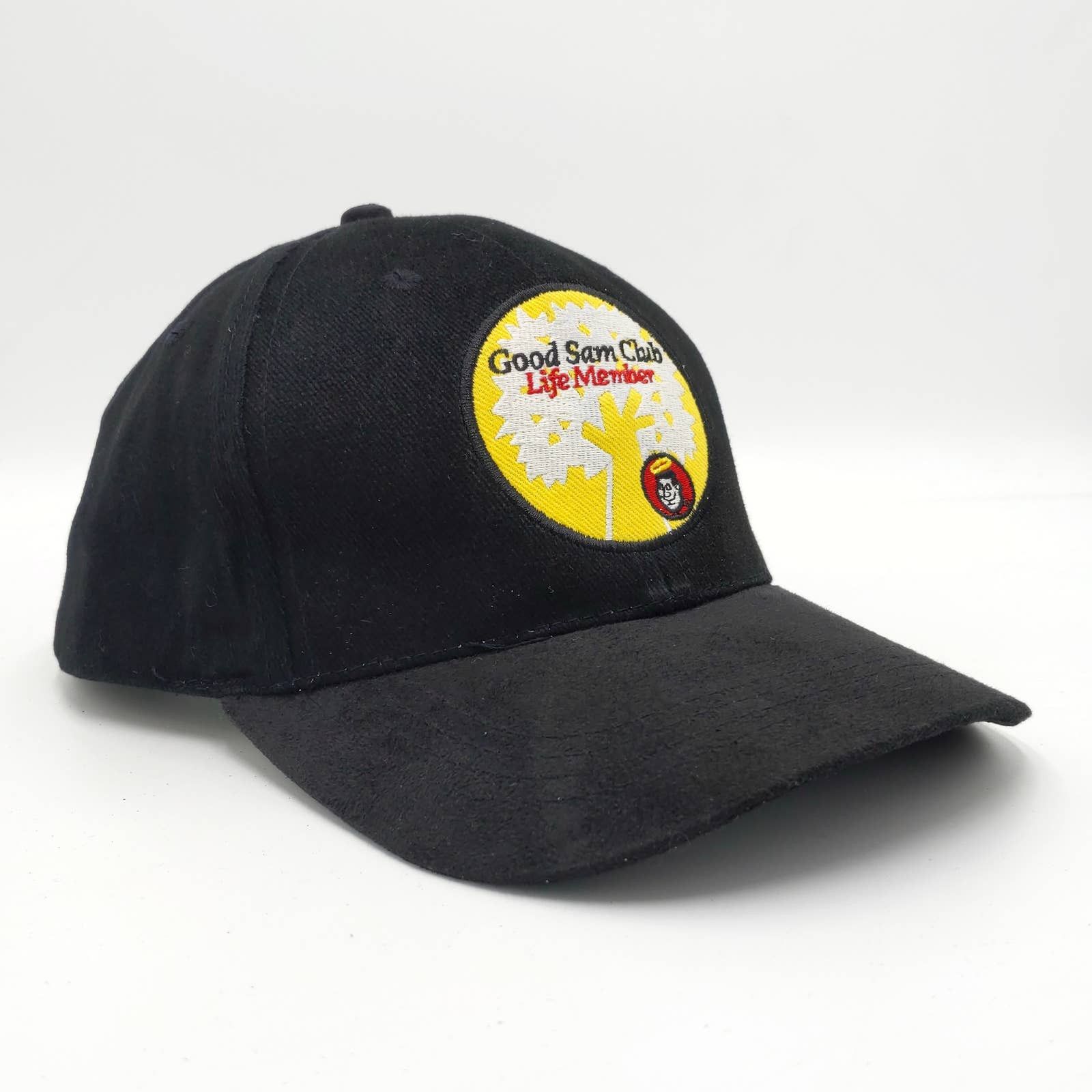 Vintage Good Sam Club Life Member Cotton Suede Trucker Hat RV Camper ...