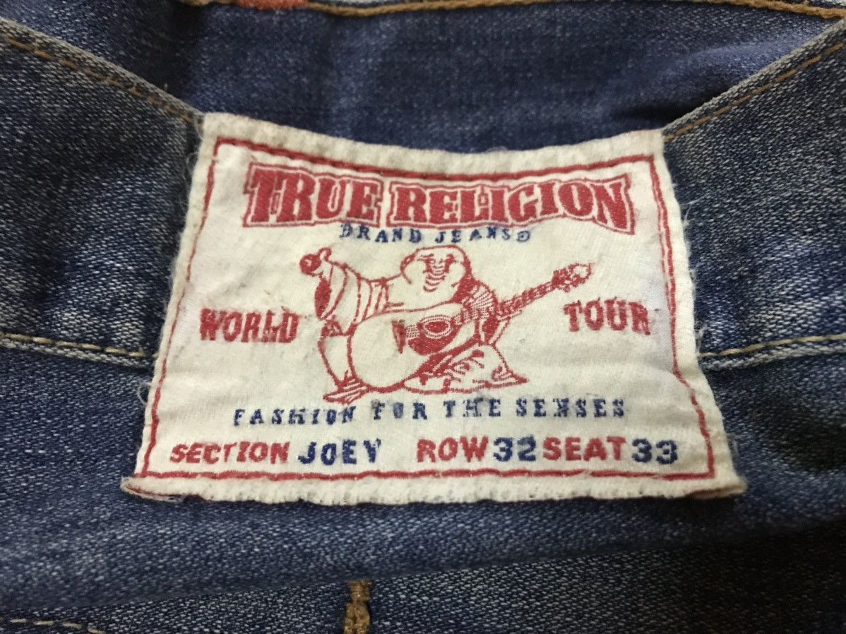 Japanese Brand × True Religion TRUE RELIGION DENIM JEANS EMBROIDERY LOGO Size US 32 / EU 48 - 13 Thumbnail