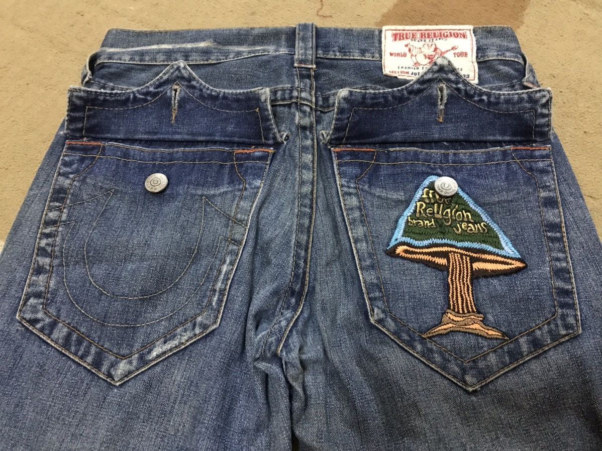 Japanese Brand × True Religion TRUE RELIGION DENIM JEANS EMBROIDERY LOGO Size US 32 / EU 48 - 6 Thumbnail