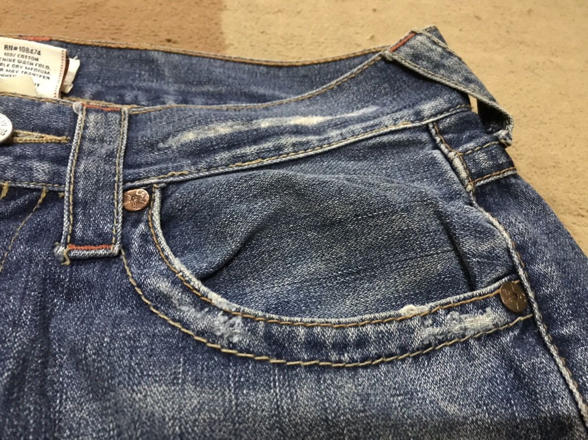 Japanese Brand × True Religion TRUE RELIGION DENIM JEANS EMBROIDERY LOGO Size US 32 / EU 48 - 10 Thumbnail