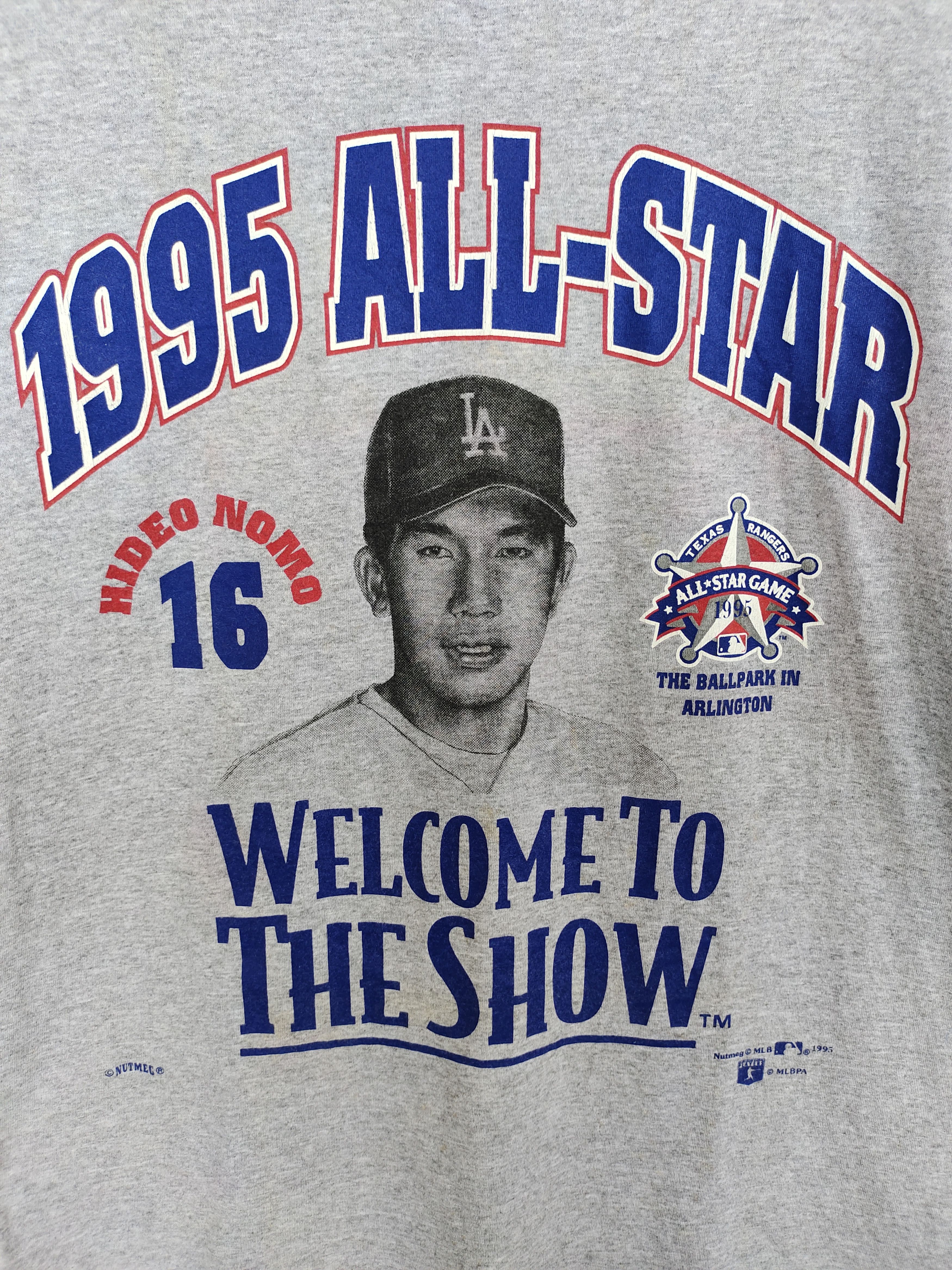 MLB Vintage 90s Los Angeles Dodgers 'Hideo Nomo #16' Mlb Size US M / EU 48-50 / 2 - 2 Thumbnail
