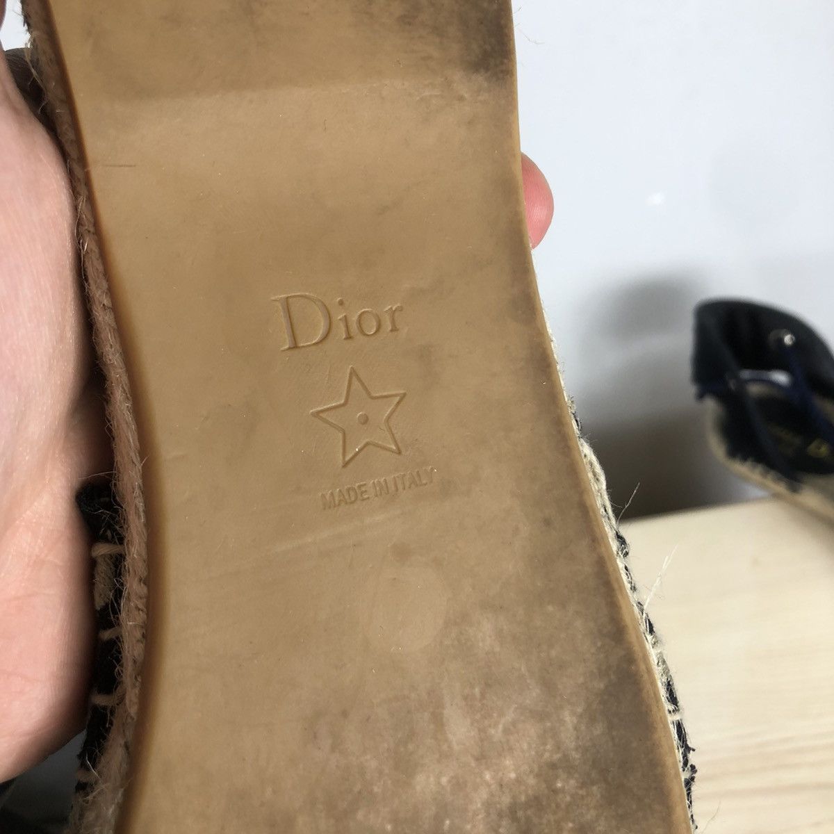 Christian Dior Monsieur × Vintage Christian Dior Paris Vintage Espadrille Sandals Size US 9 / IT 39 - 4 Thumbnail