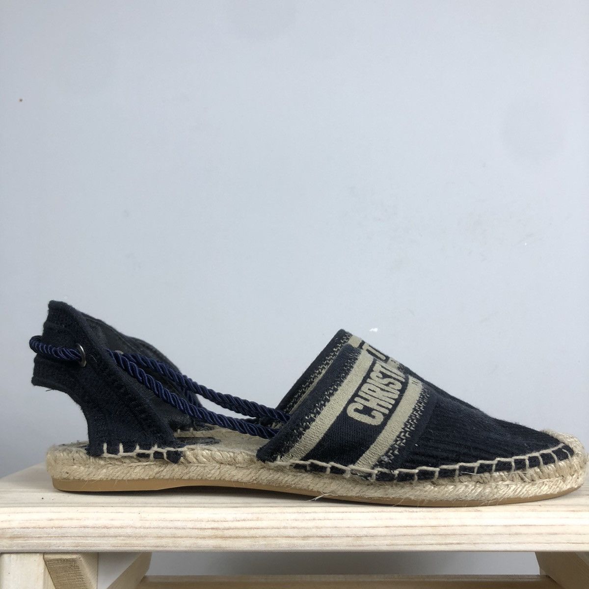 Christian Dior Monsieur × Vintage Christian Dior Paris Vintage Espadrille Sandals Size US 9 / IT 39 - 5 Thumbnail