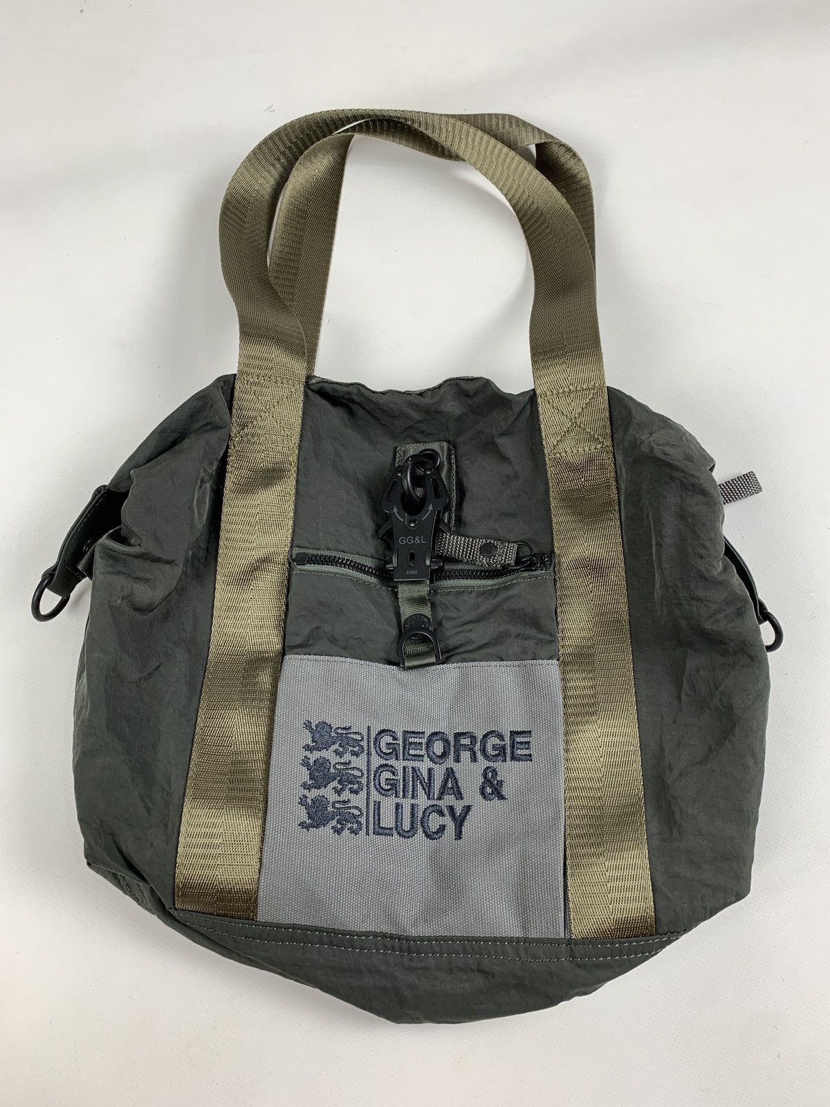 Japanese Brand Vintage George Gina&Lucy Baggyer Nylon Cargo Bag Alyx Style Size ONE SIZE - 2 Thumbnail
