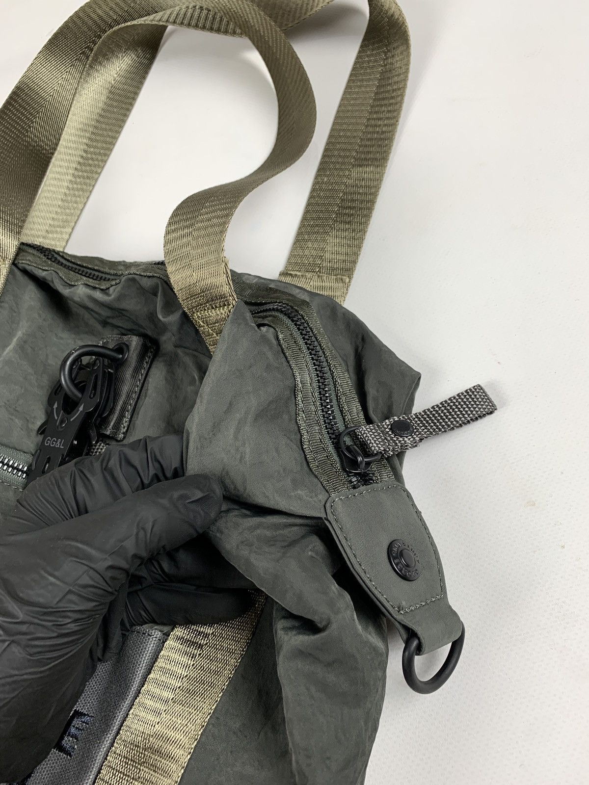 Japanese Brand Vintage George Gina&Lucy Baggyer Nylon Cargo Bag Alyx Style Size ONE SIZE - 12 Thumbnail