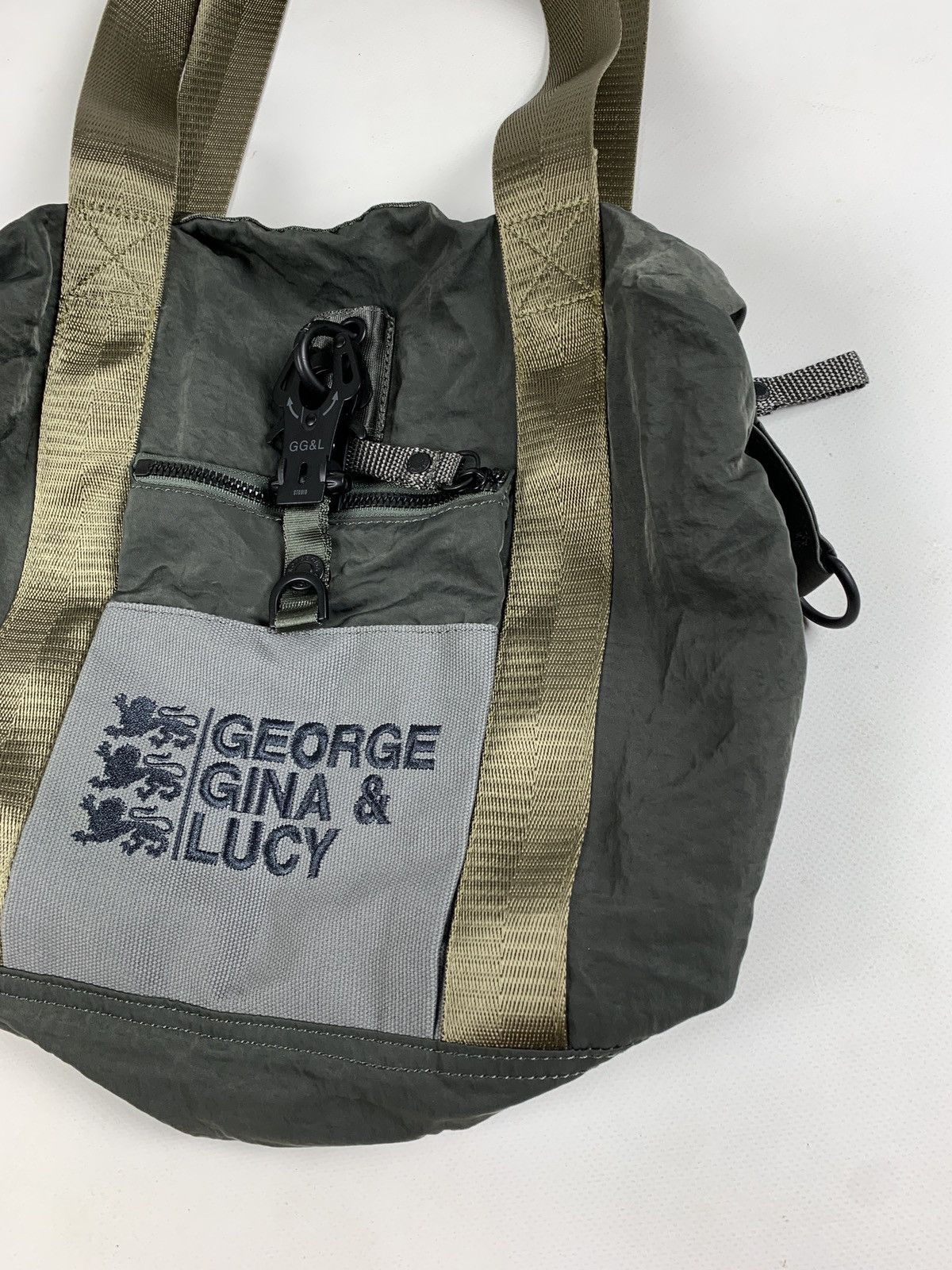 Japanese Brand Vintage George Gina&Lucy Baggyer Nylon Cargo Bag Alyx Style Size ONE SIZE - 7 Thumbnail