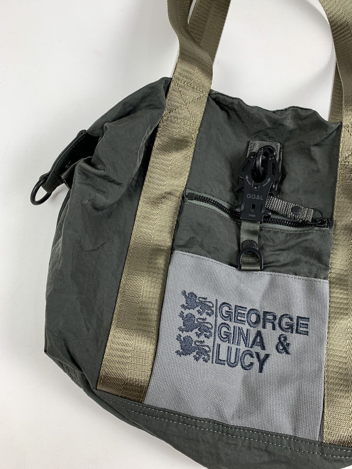 Japanese Brand Vintage George Gina&Lucy Baggyer Nylon Cargo Bag Alyx Style Size ONE SIZE - 6 Thumbnail