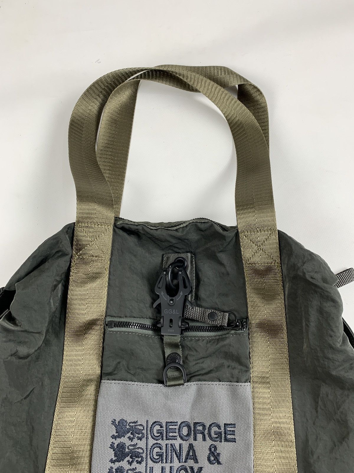 Japanese Brand Vintage George Gina&Lucy Baggyer Nylon Cargo Bag Alyx Style Size ONE SIZE - 5 Thumbnail