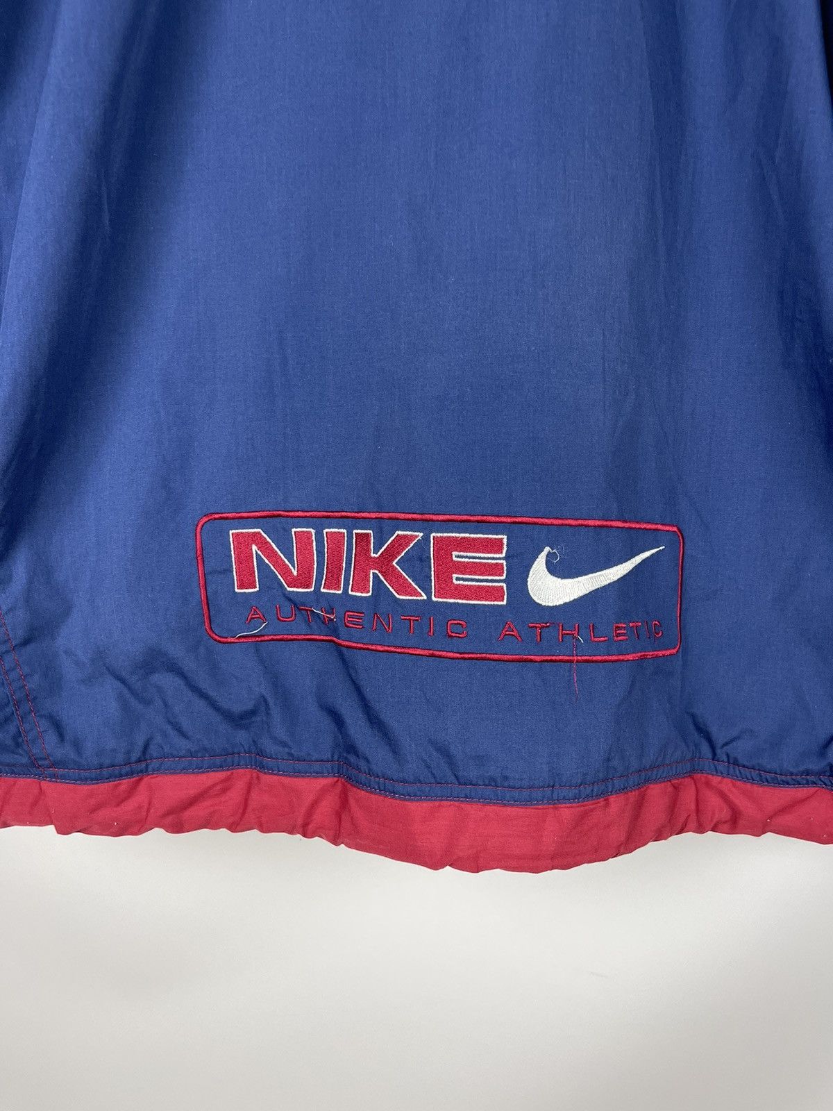 Nike Nike vintage 90s authentic athletic logo swoosh track top Size US XL / EU 56 / 4 - 14 Thumbnail