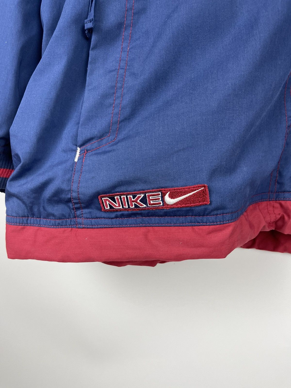 Nike Nike vintage 90s authentic athletic logo swoosh track top Size US XL / EU 56 / 4 - 9 Thumbnail