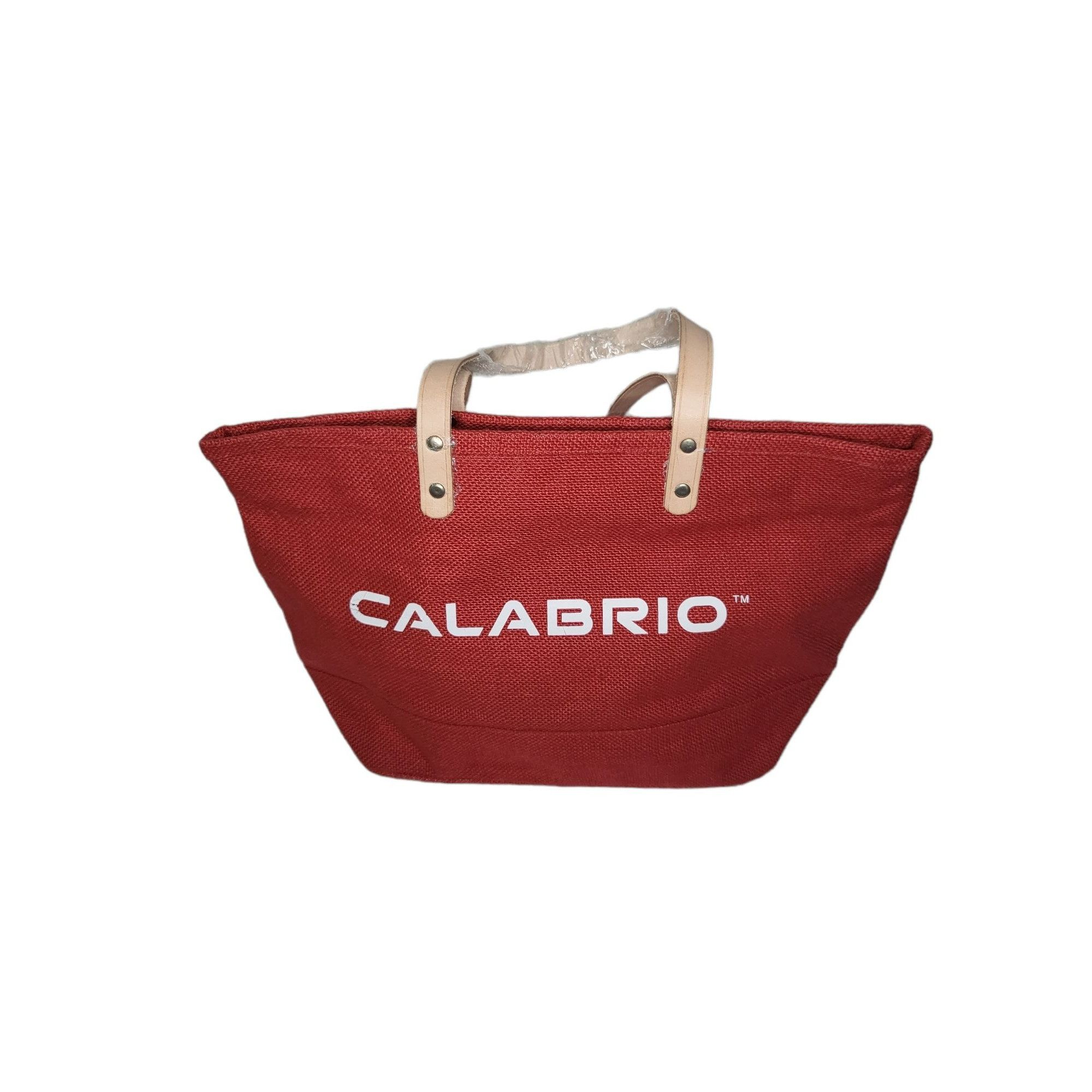 Designer Prime Calabrio Red Canvas Bag Medium | Grailed