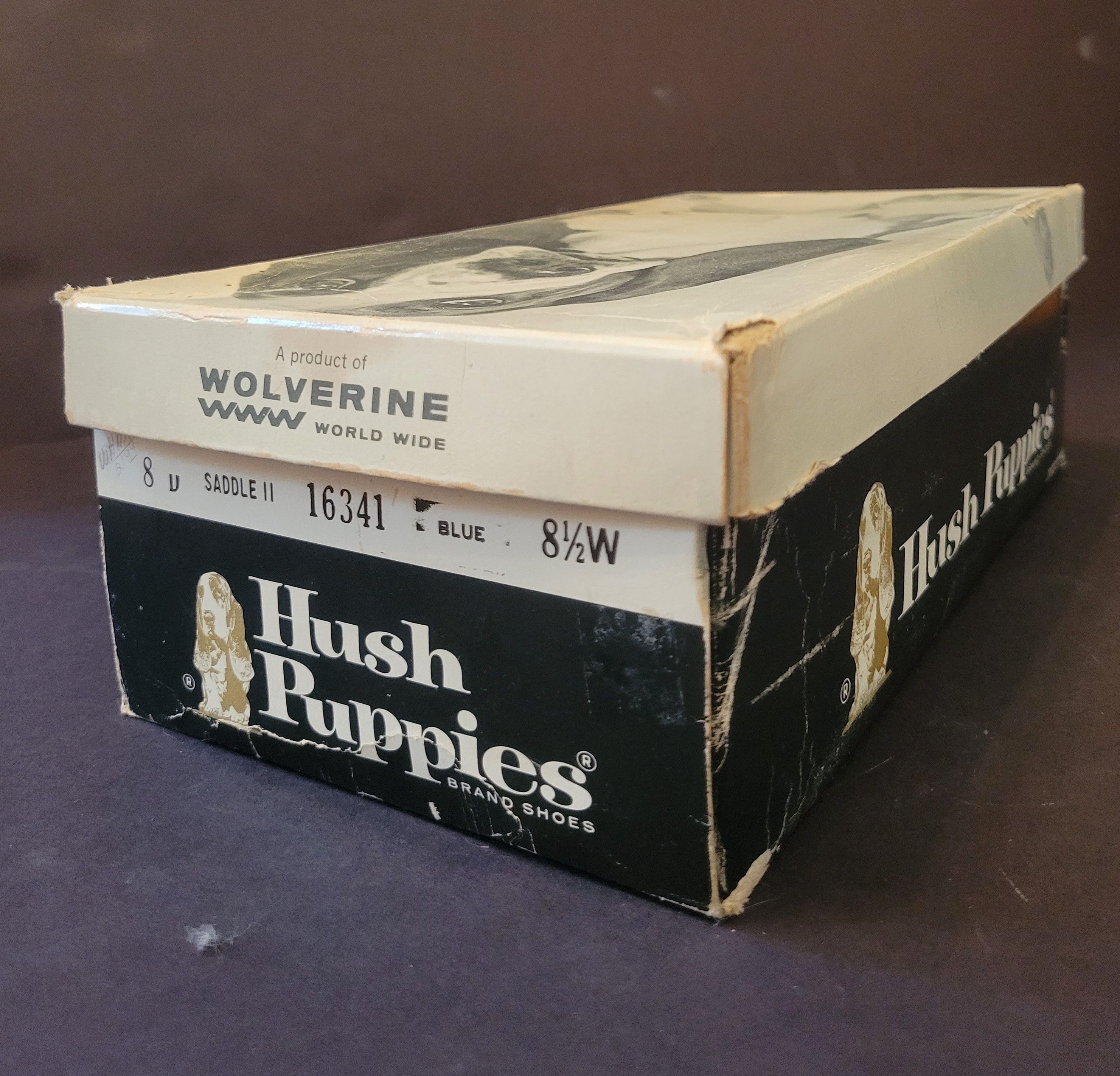 Hush puppies shoe box online