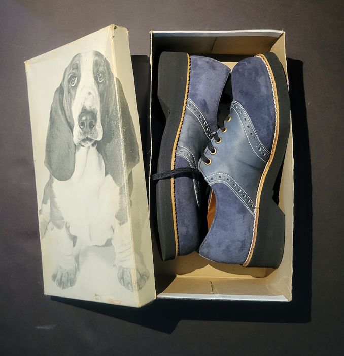 Blue suede hush outlet puppies