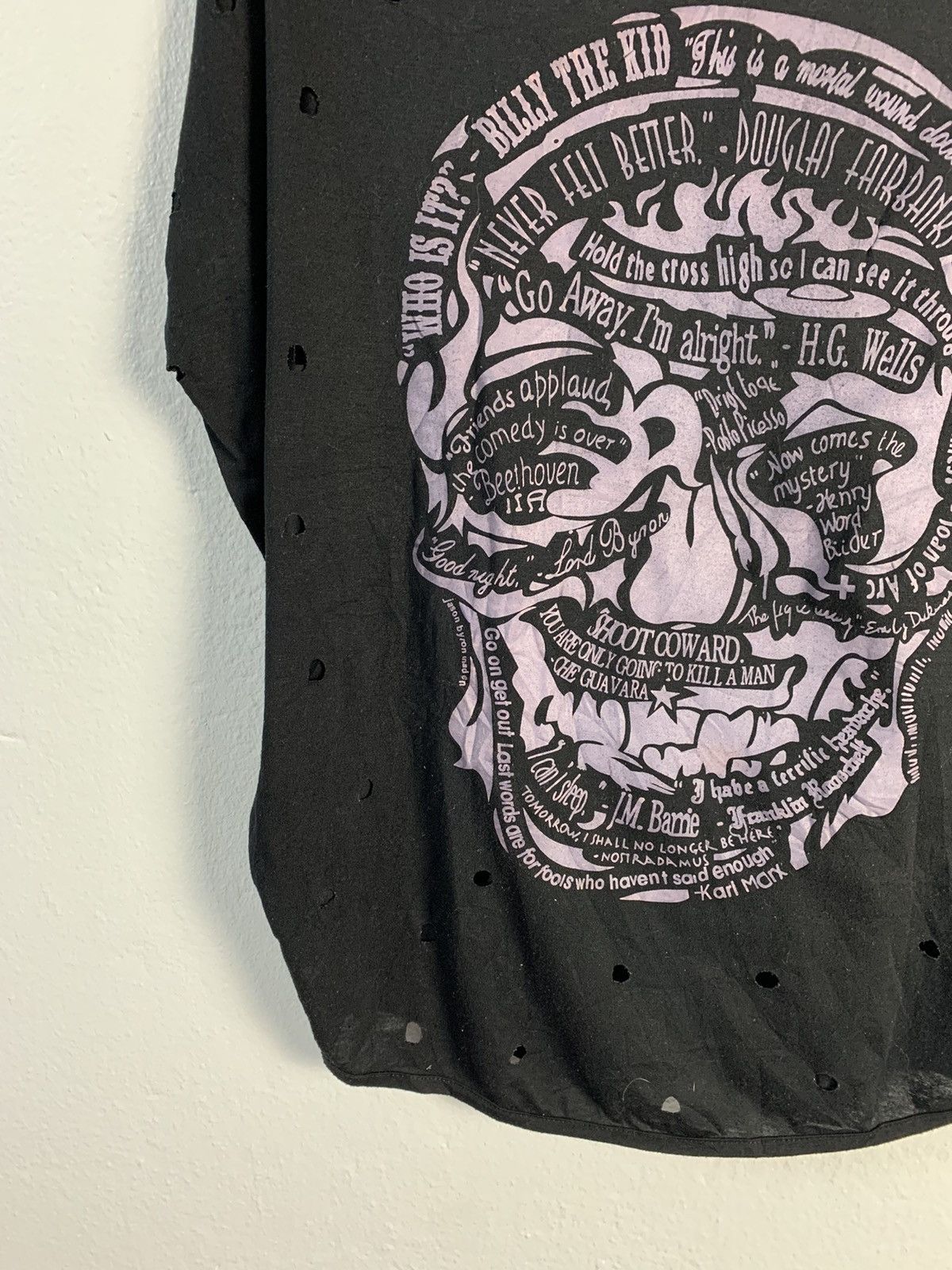 Japanese Brand Edge Line Skull Billy The Kid Tee Size US XL / EU 56 / 4 - 3 Thumbnail