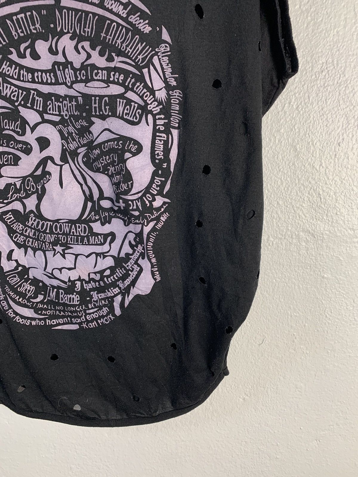 Japanese Brand Edge Line Skull Billy The Kid Tee Size US XL / EU 56 / 4 - 2 Thumbnail
