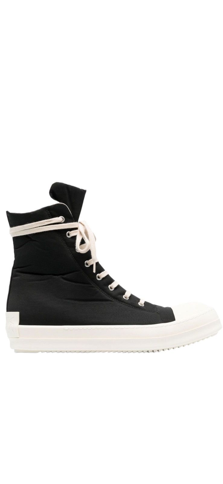 Rick Owens High Top Textile Sneakers