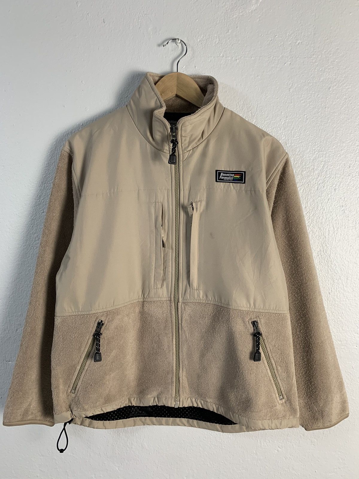 image of Benetton Formula 1 Racing Team Jacket in Brown, Men's (Size Medium)