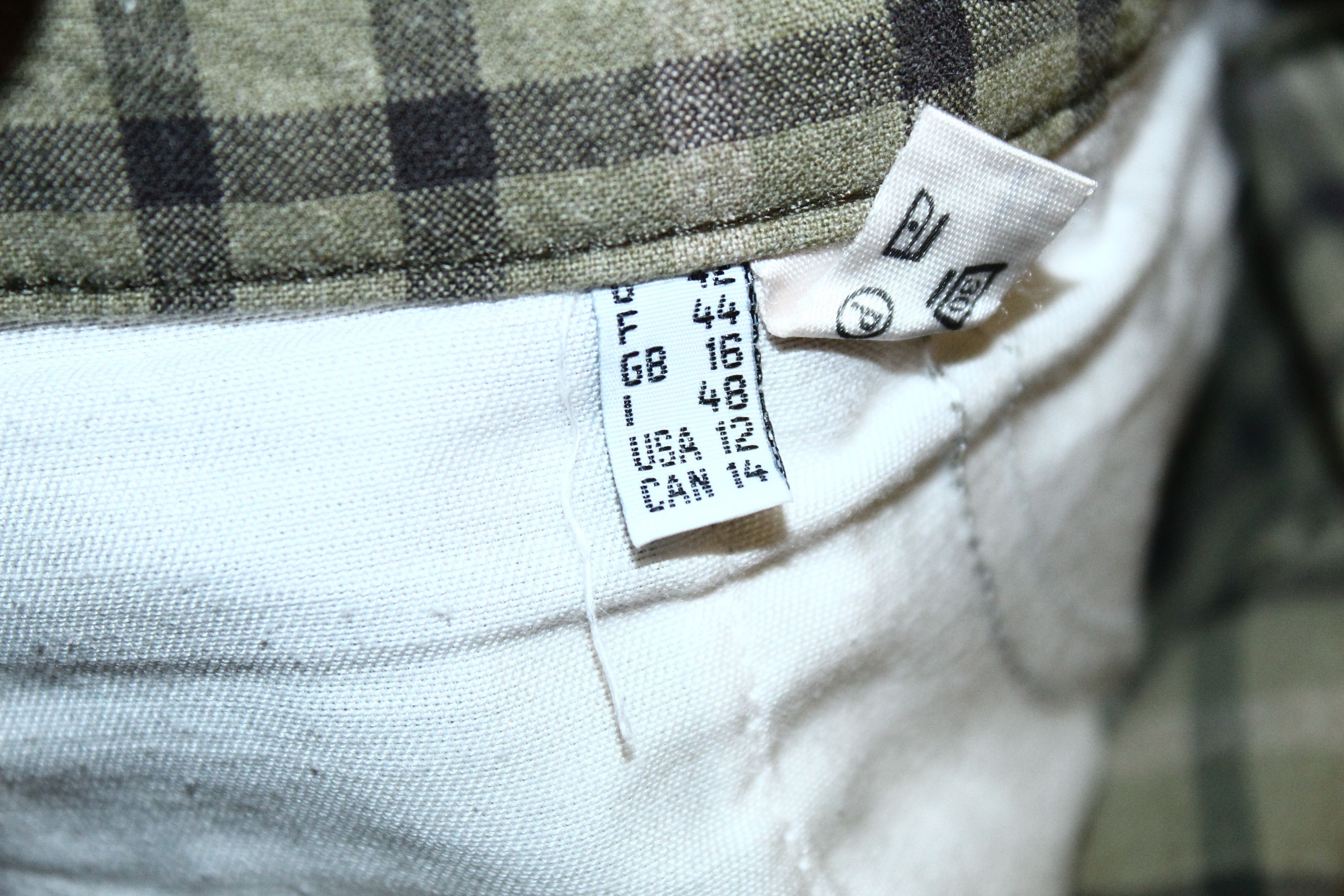 DAKS 🔥80's DAKS London Signature Checkered Stretch Denim Pants Size US 30 / EU 46 - 8 Thumbnail