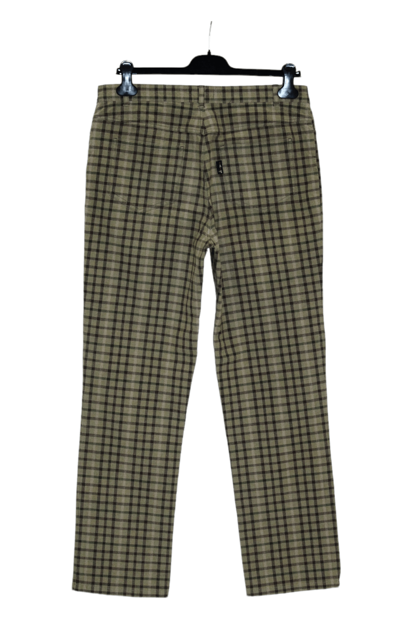 DAKS 🔥80's DAKS London Signature Checkered Stretch Denim Pants Size US 30 / EU 46 - 2 Thumbnail