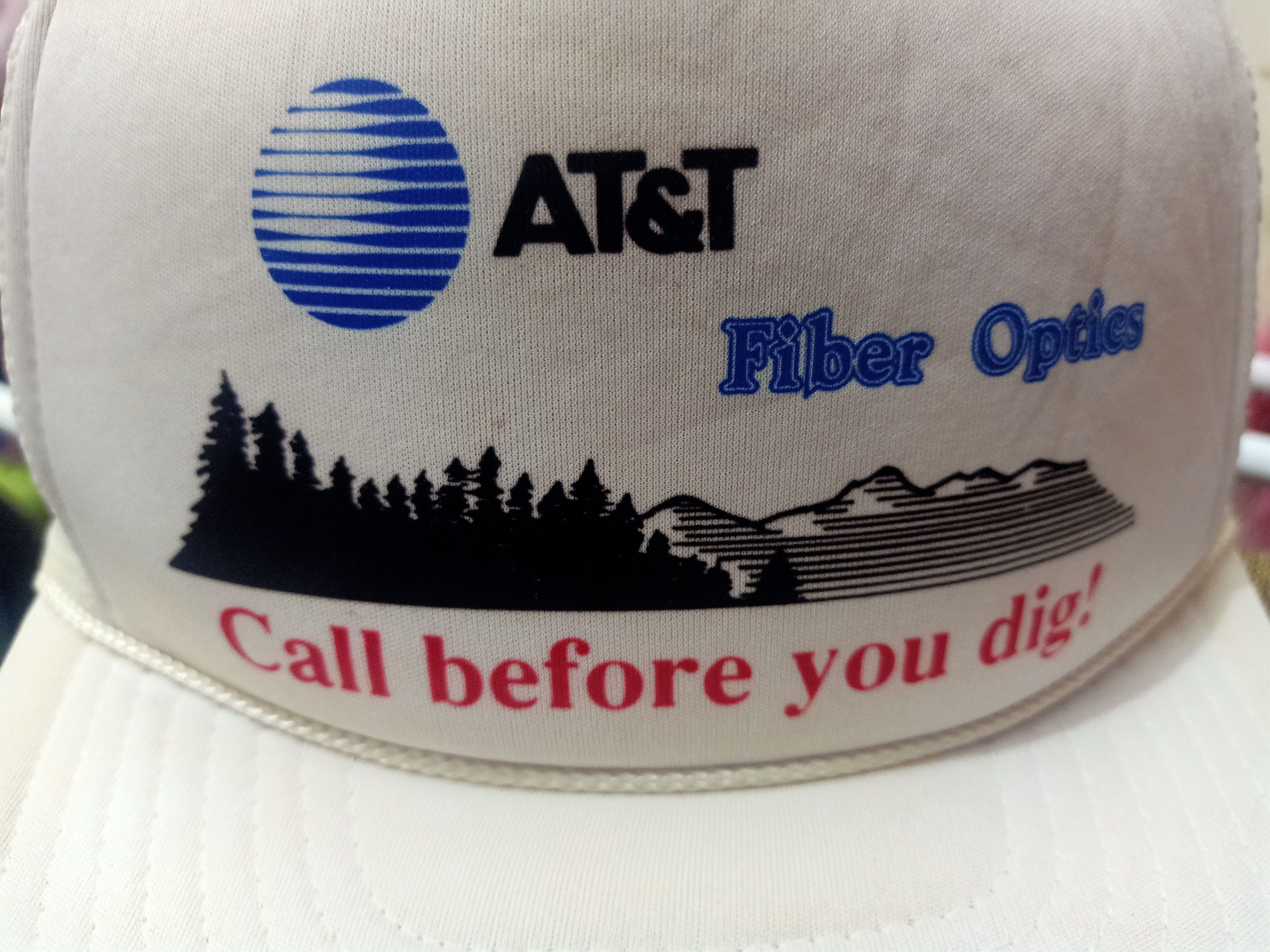Vintage Vintage AT&T Trucker Cap Size ONE SIZE - 2 Thumbnail